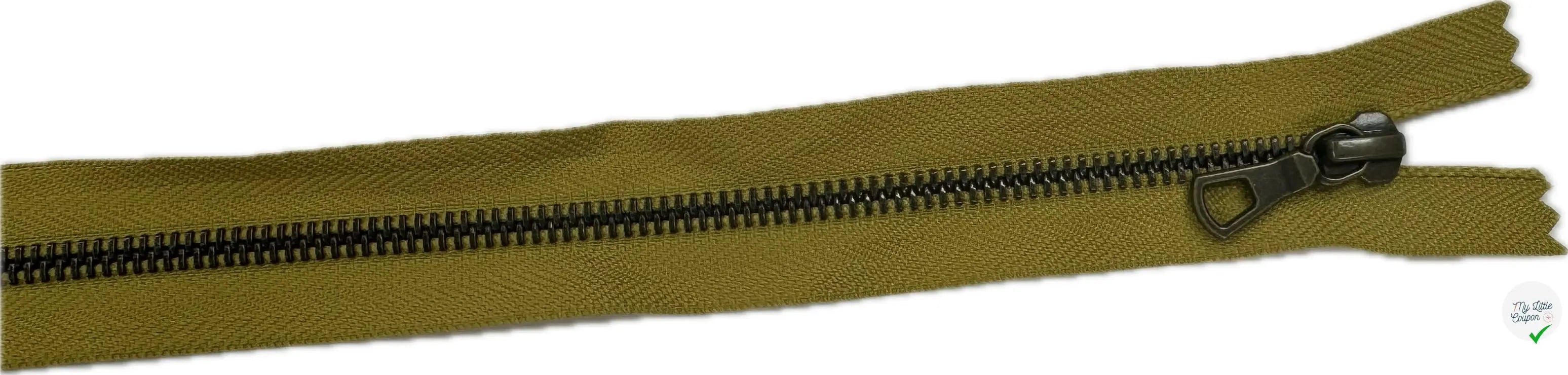 FERMETURE NON SÉPARABLE 25CM SPICY MOUTARD - My Little Coupon