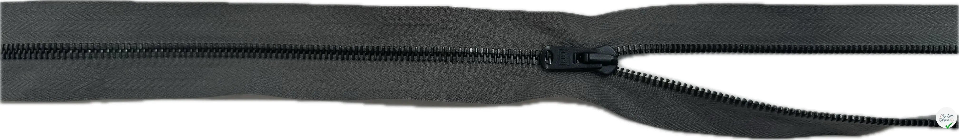 FERMETURE NON SÉPARABLE 50CM GRIS - My Little Coupon