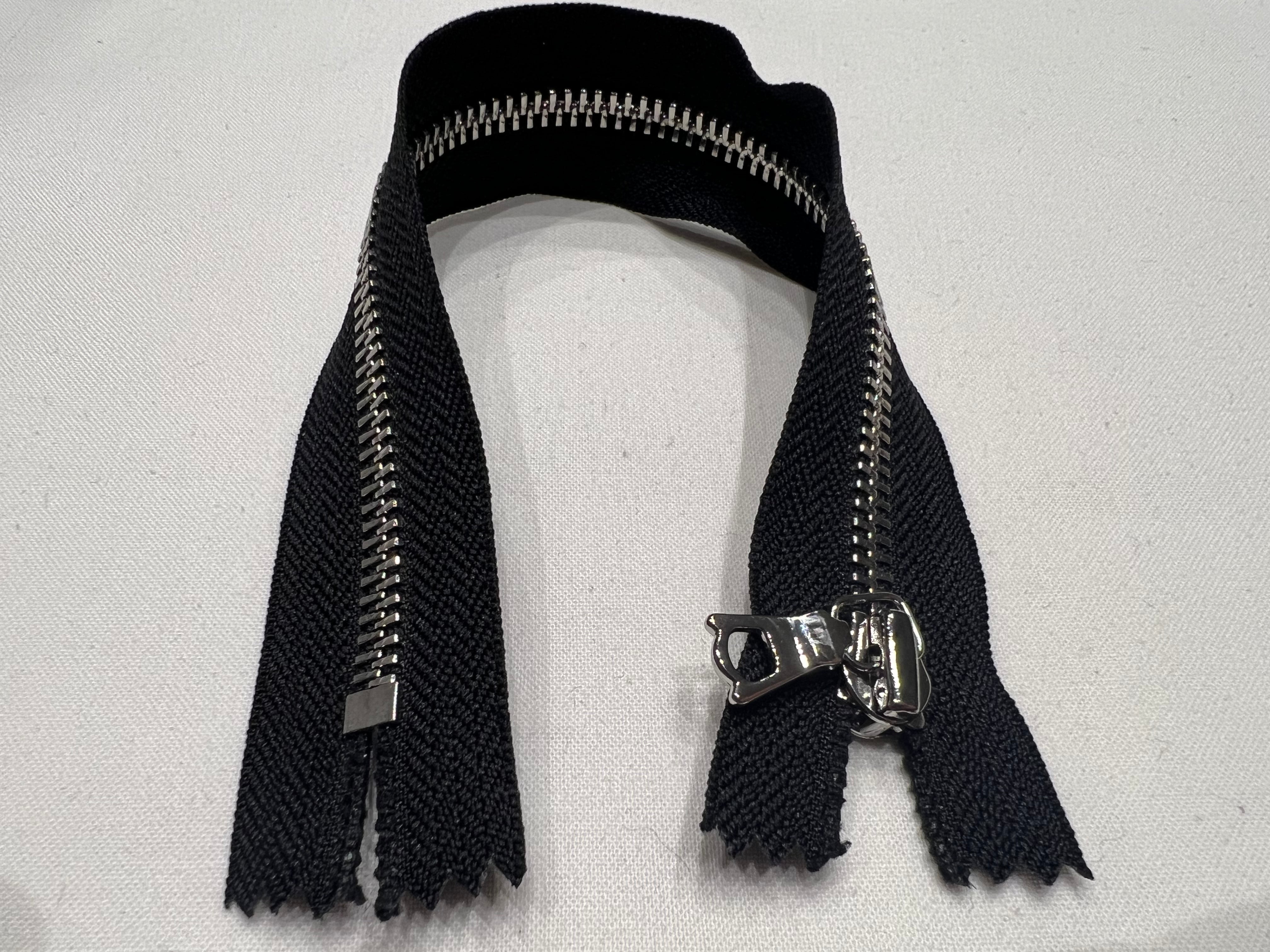 FERMETURE NON SÉPARABLE NOIRE 25cm - My Little Coupon