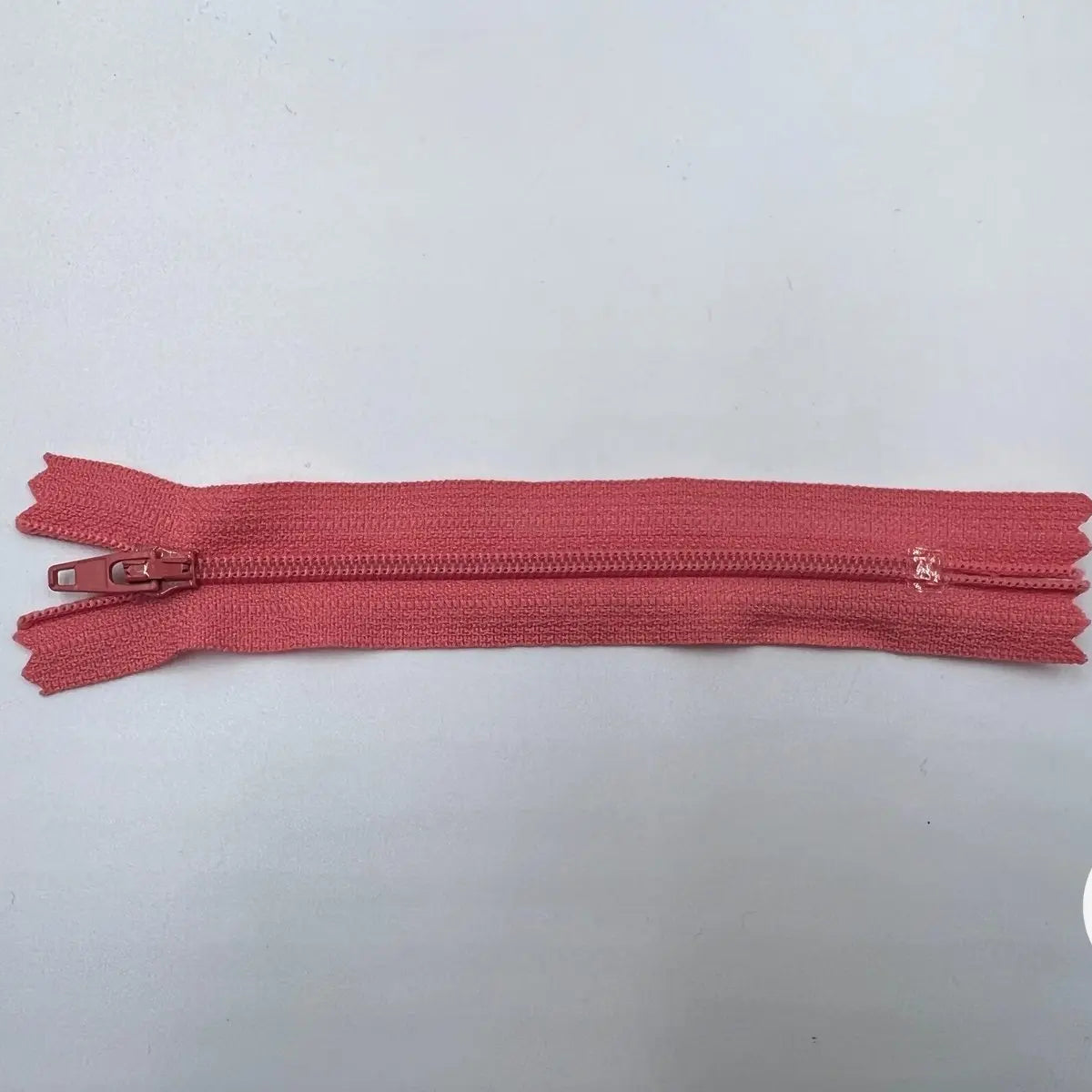 FERMETURE NON SÉPARABLE POLYESTER COLORIS ROSE 12CM - My Little Coupon - tissu - coudre