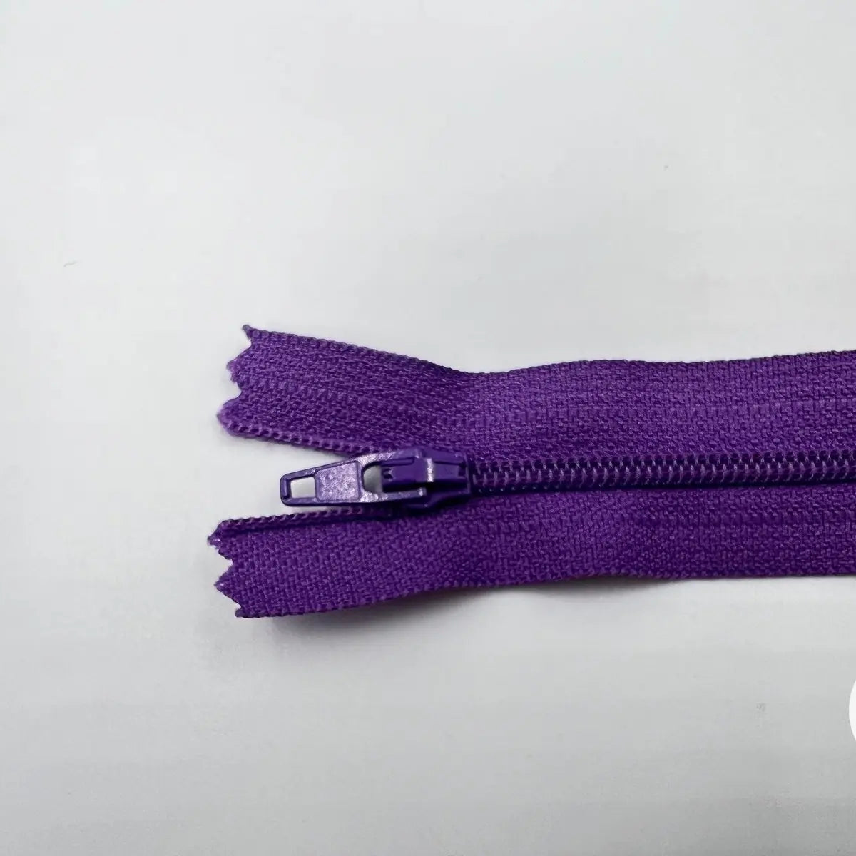FERMETURE NON SÉPARABLE POLYESTER COLORIS VIOLET 12CM - My Little Coupon - tissu - coudre