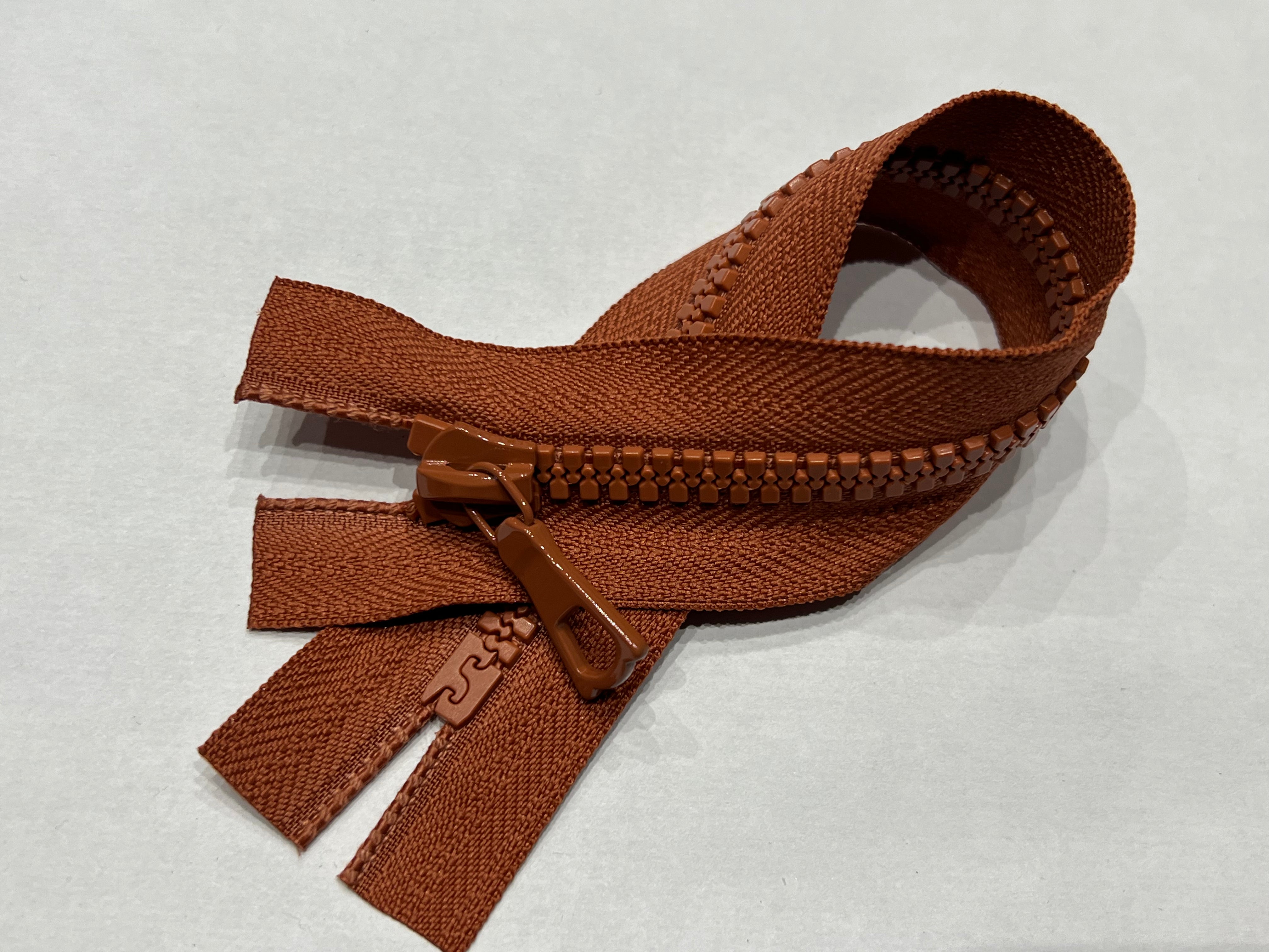 FERMETURE NON SÉPARABLE TETRE DE SIENNE 20cm - My Little Coupon