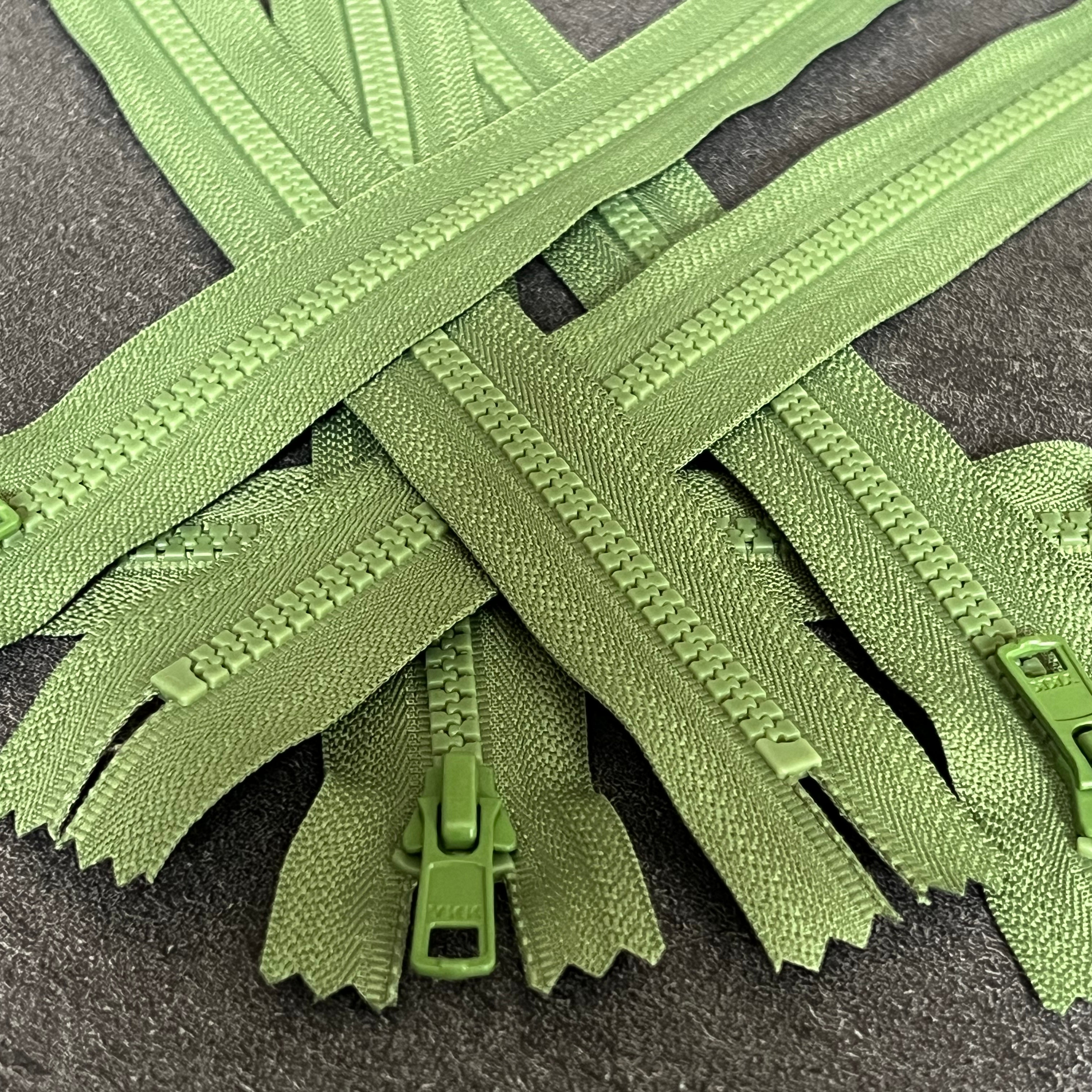 FERMETURE NON SÉPARABLE VERT 25CM - My Little Coupon