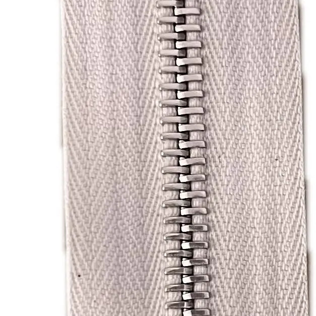 FERMETURE RIRI METAL NON SÉPARABLE 15CM M6 BLANC CASSÉ - My Little Coupon