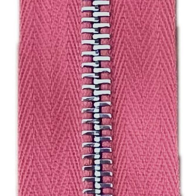 FERMETURE RIRI METAL NON SÉPARABLE 15CM M6 ROSE - My Little Coupon