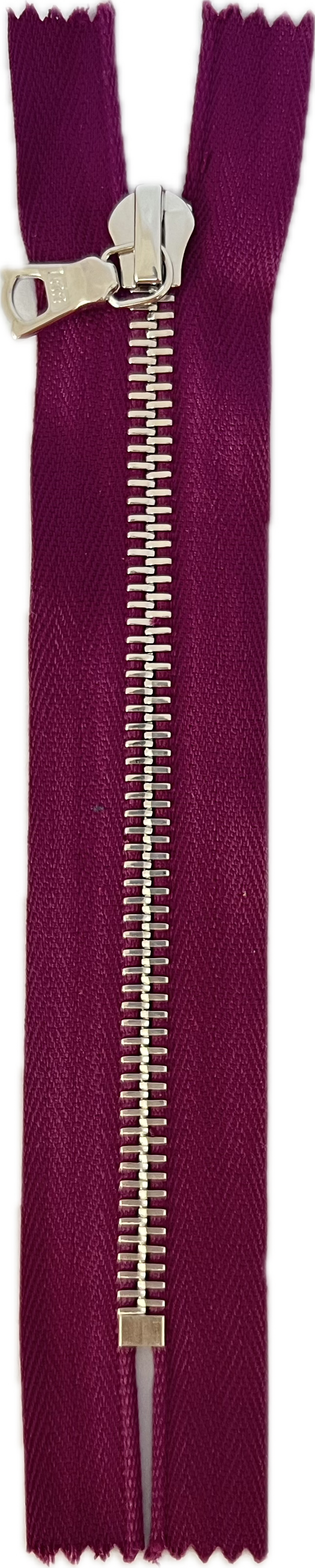 FERMETURE RIRI METAL NON SÉPARABLE 15CM M6 VIOLETTE - My Little Coupon