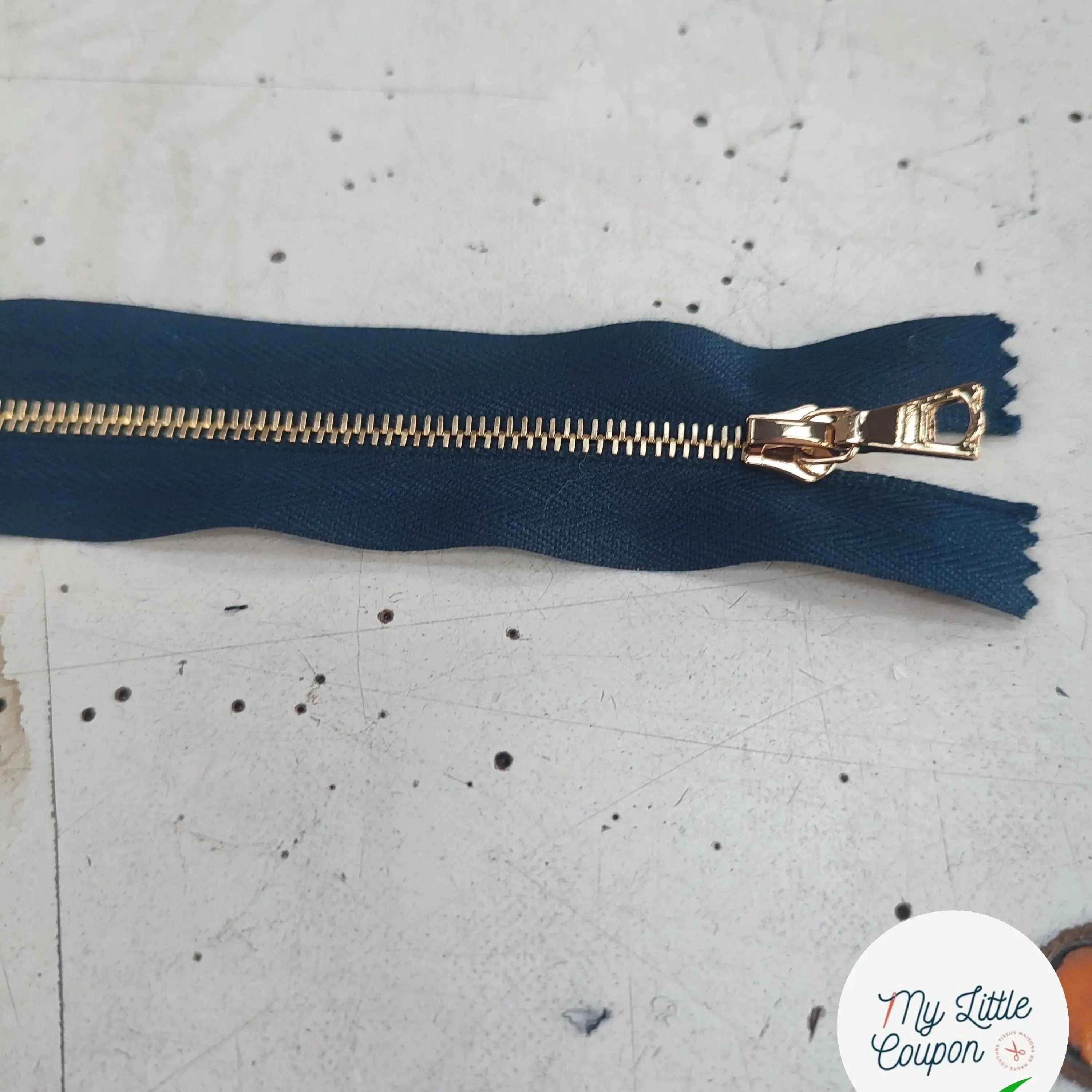 FERMETURE RIRI METAL SÉPARABLE 115CM NOIR M4 - My Little Coupon