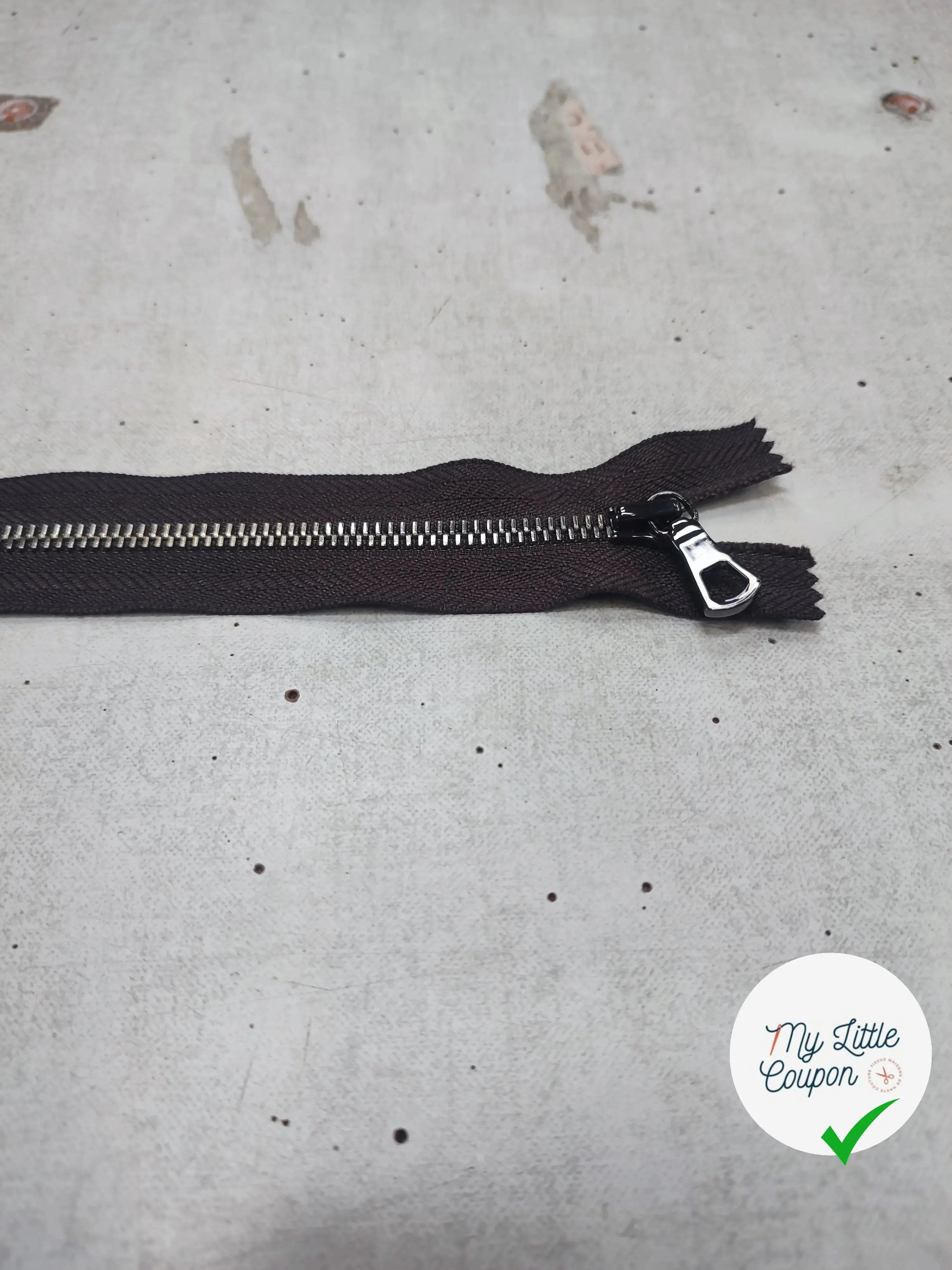 (Copie) FERMETURE RIRI METAL NON SÉPARABLE 20CM MARRON FONCÉ test - My Little Coupon