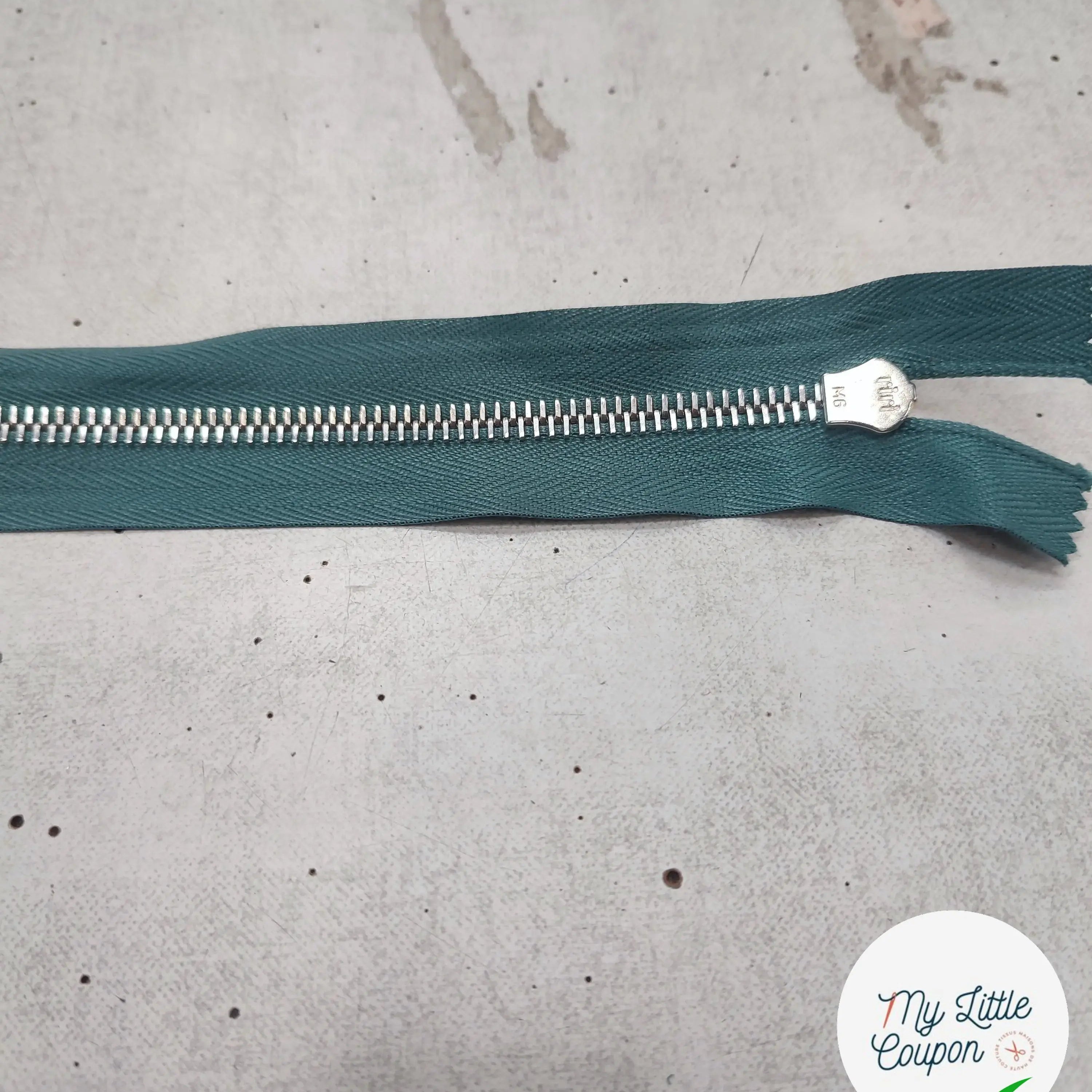 FERMETURE RIRI METAL SÉPARABLE 70CM BLEU M8 - My Little Coupon