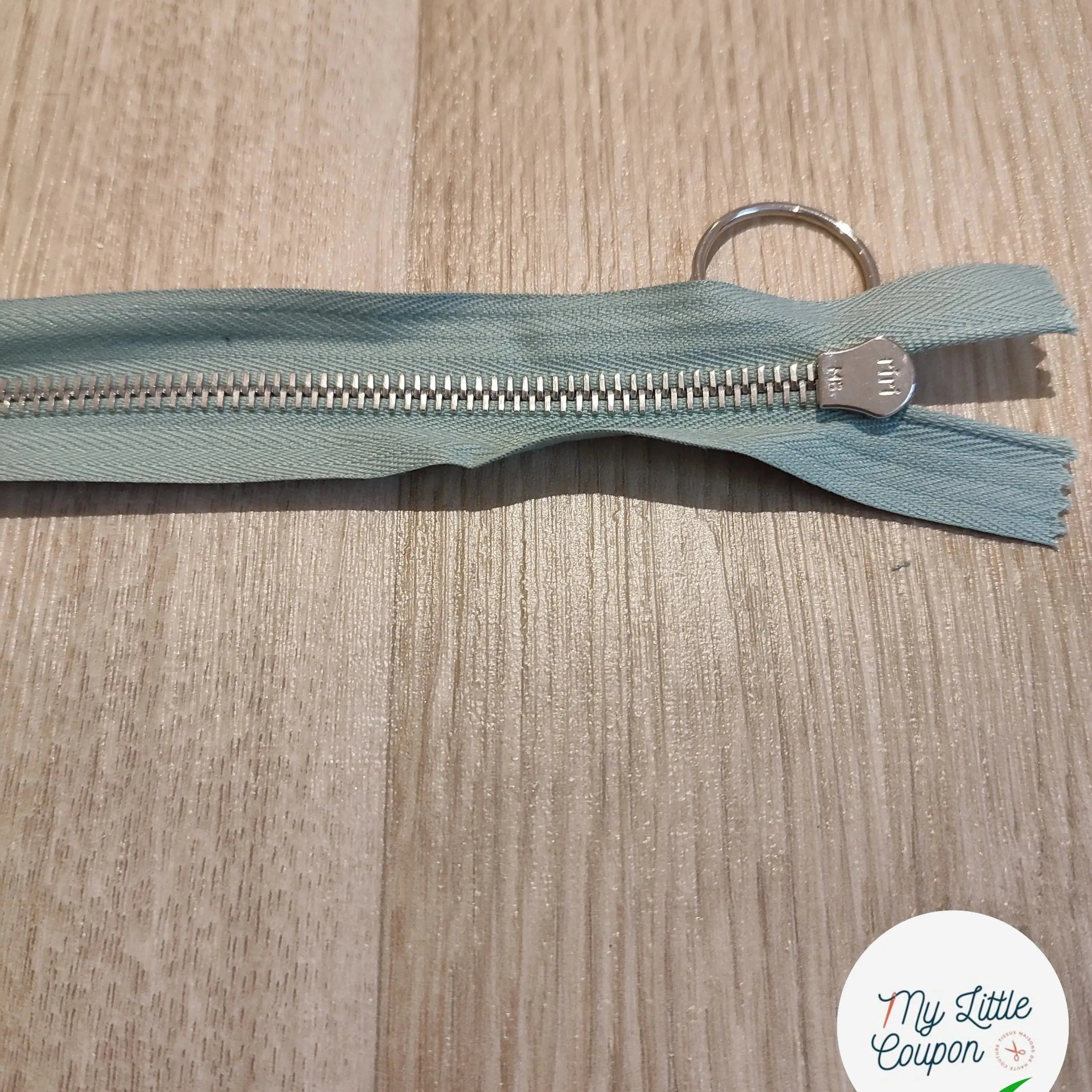 FERMETURE RIRI METAL NON SÉPARABLE 20CM MARRON CLAIR M4 - My Little Coupon