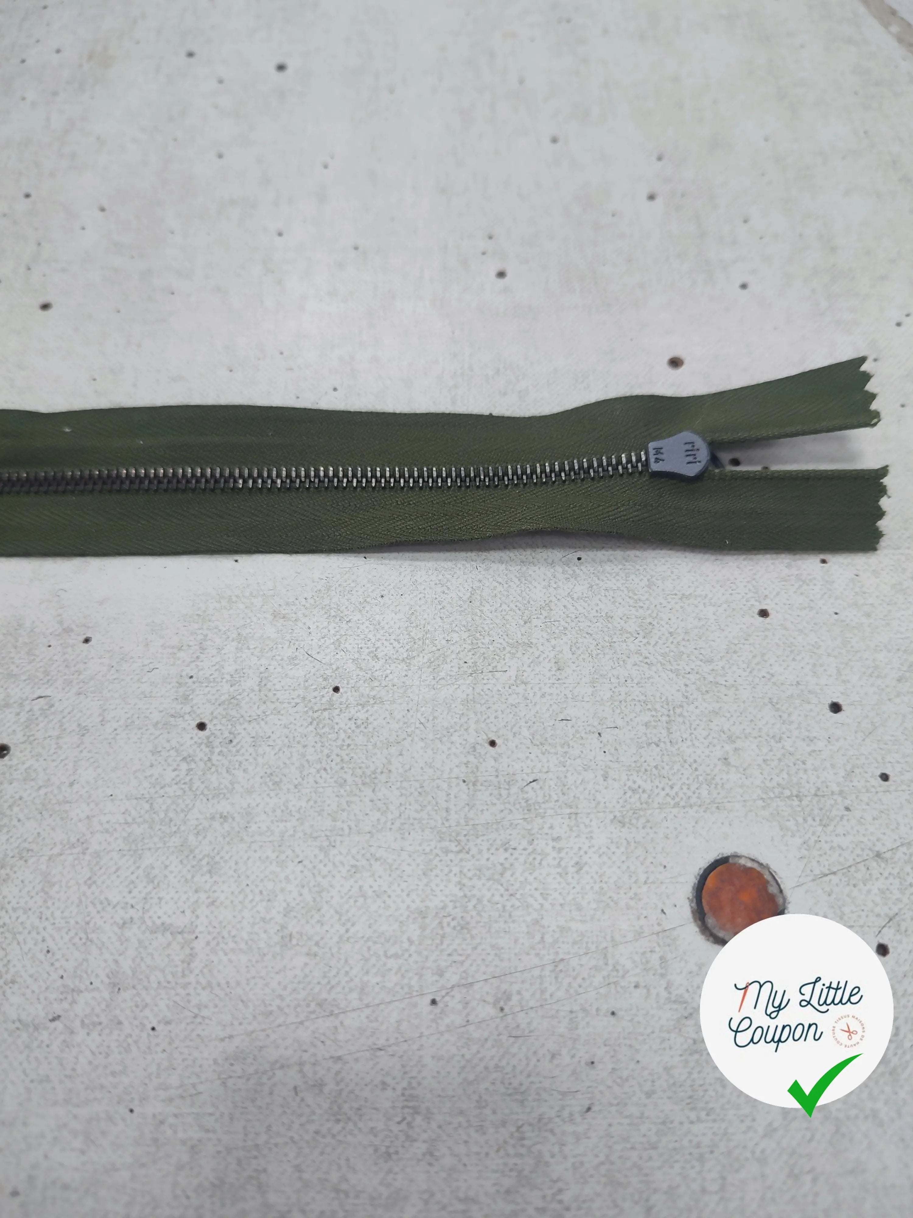 FERMETURE RIRI METAL NON SÉPARABLE 35CM M4 - My Little Coupon