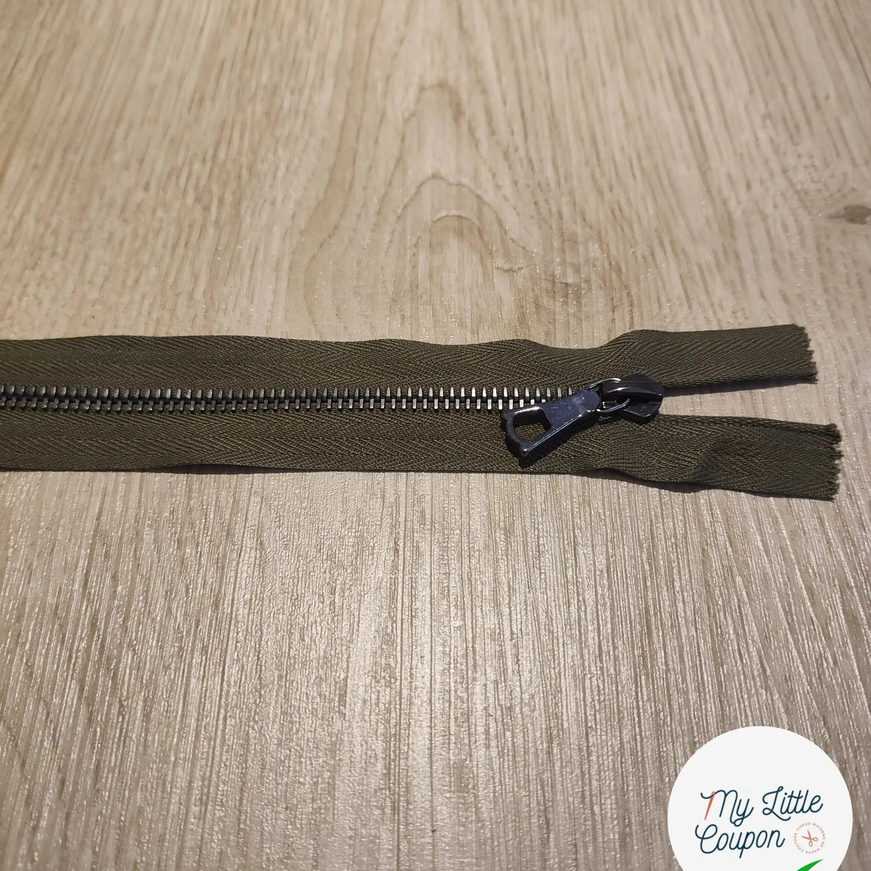 FERMETURE RIRI METAL SEPARABLE 65CM KAKI M6 - My Little Coupon