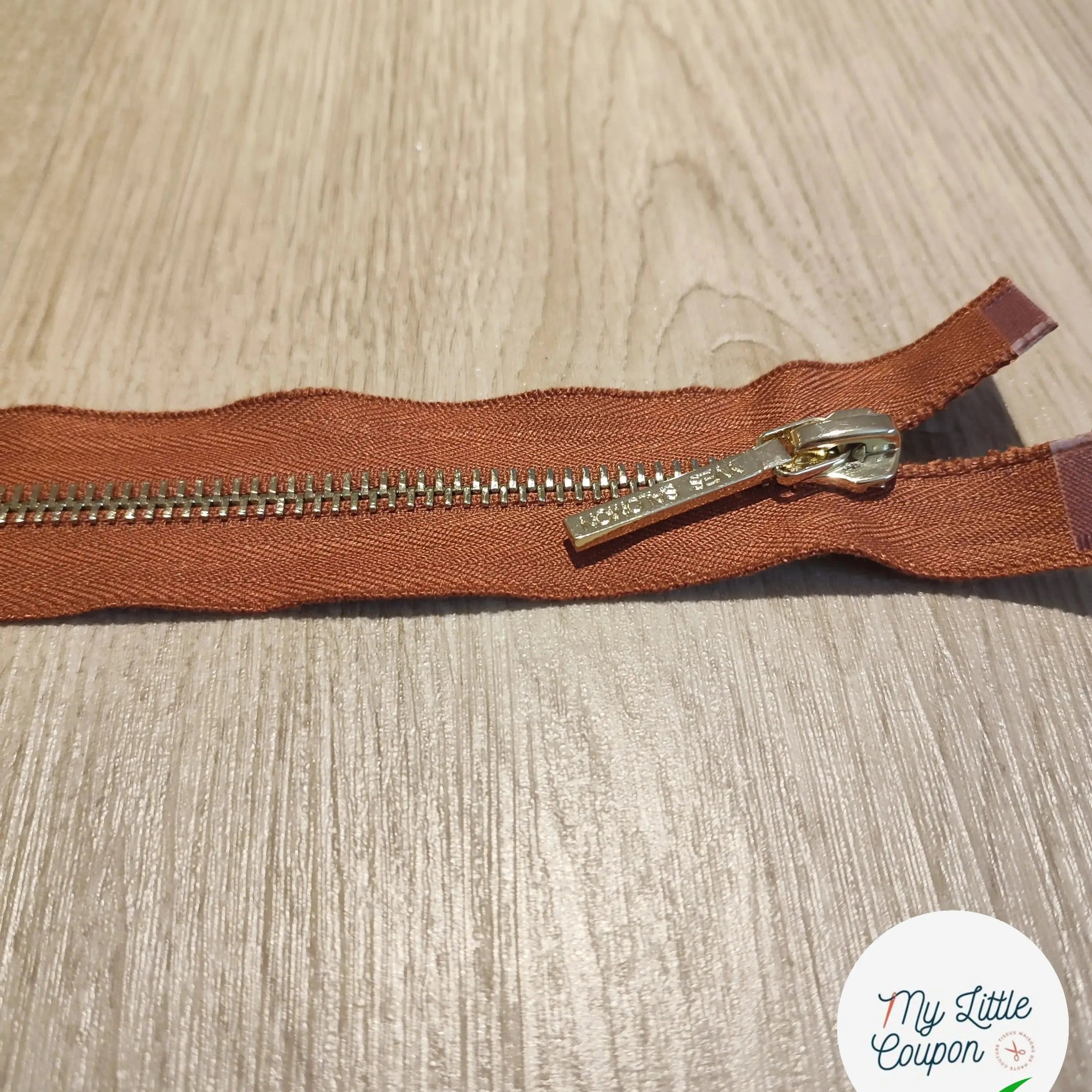 FERMETURE RIRI METAL SEPARABLE 60CM ROUILLE M8 - My Little Coupon