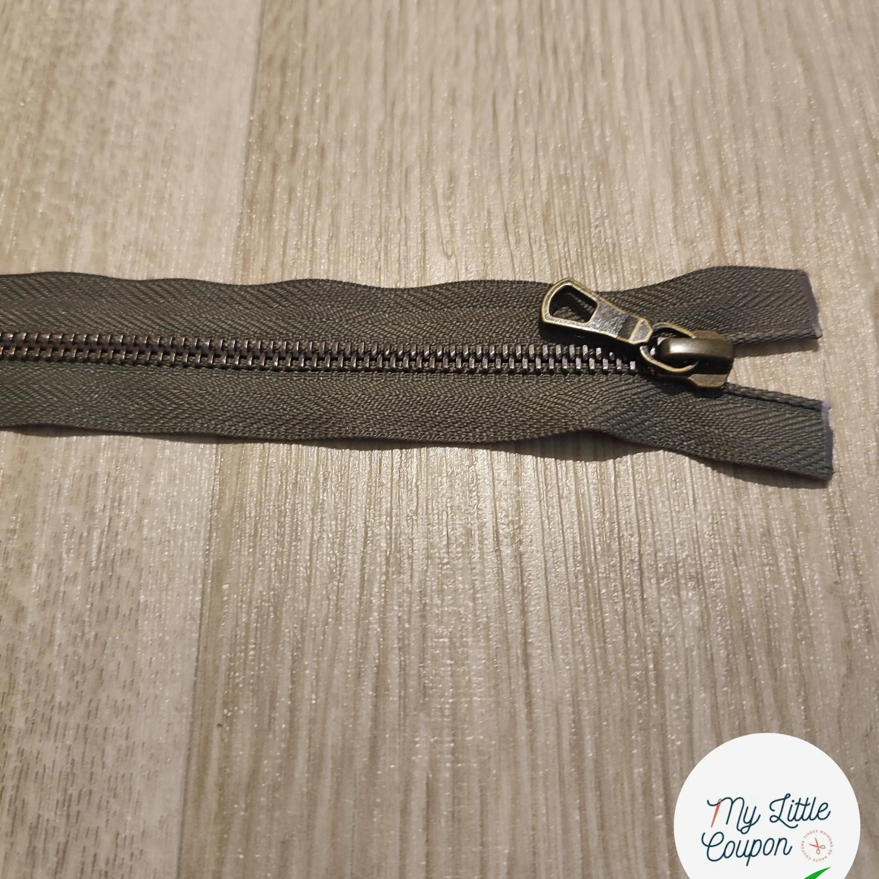 FERMETURE RIRI METAL SÉPARABLE 65CM BLEU CLAIR M6 - My Little Coupon