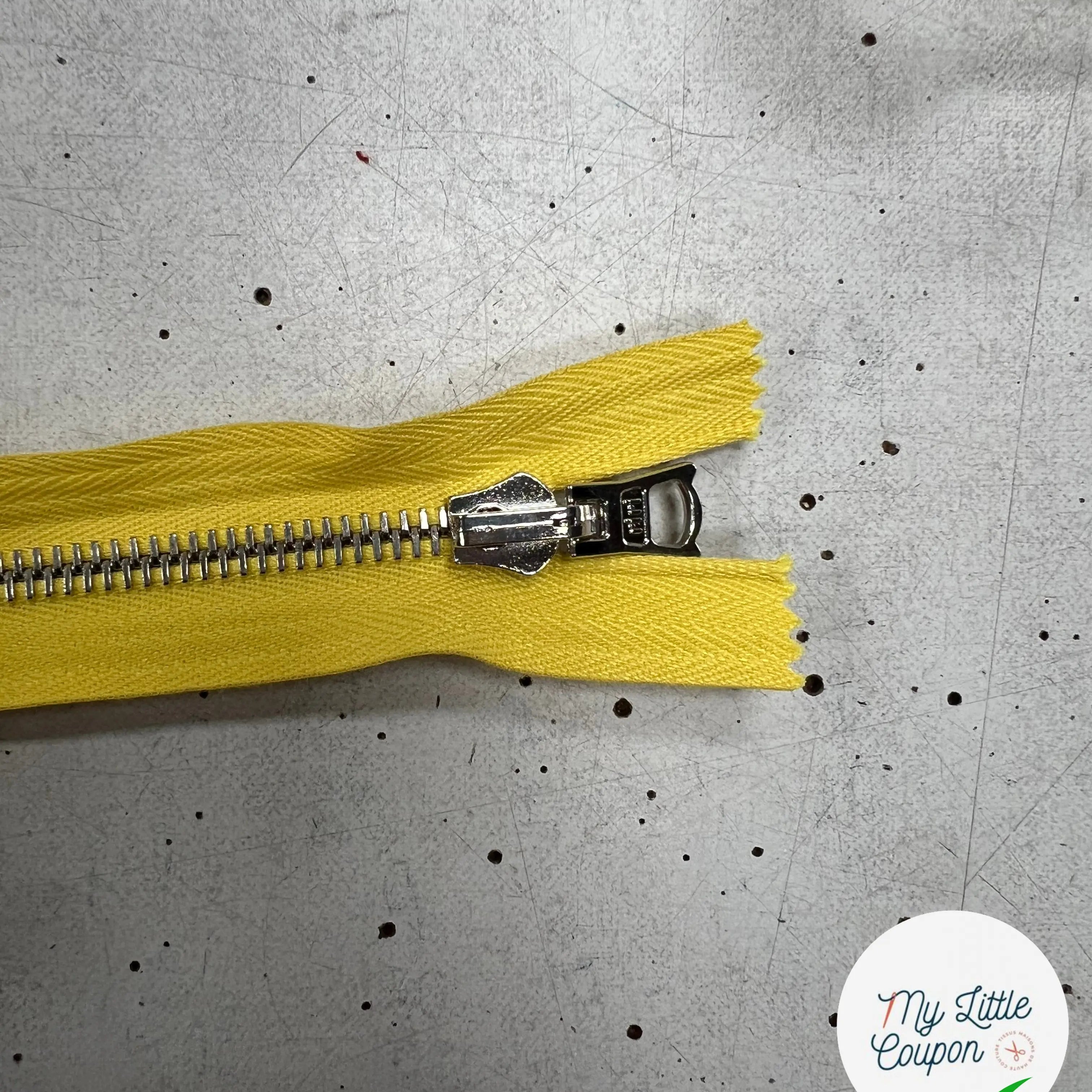 FERMETURE RIRI METAL SÉPARABLE 70CM M6 JONCQUILLE - My Little Coupon