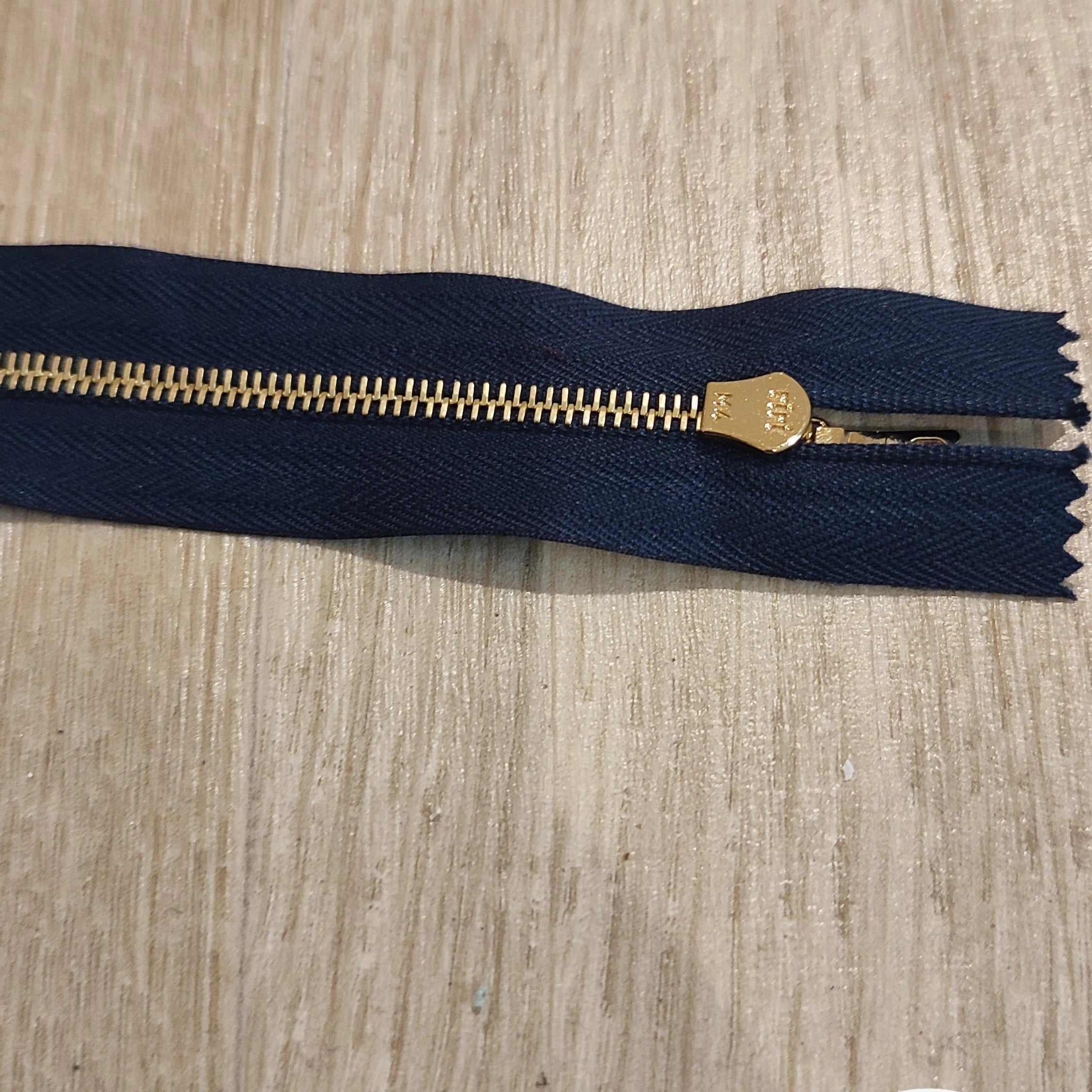 FERMETURE RIRI MÉTAL SÉPARABLE 95CM BLEU FONCÉ M4 - My Little Coupon