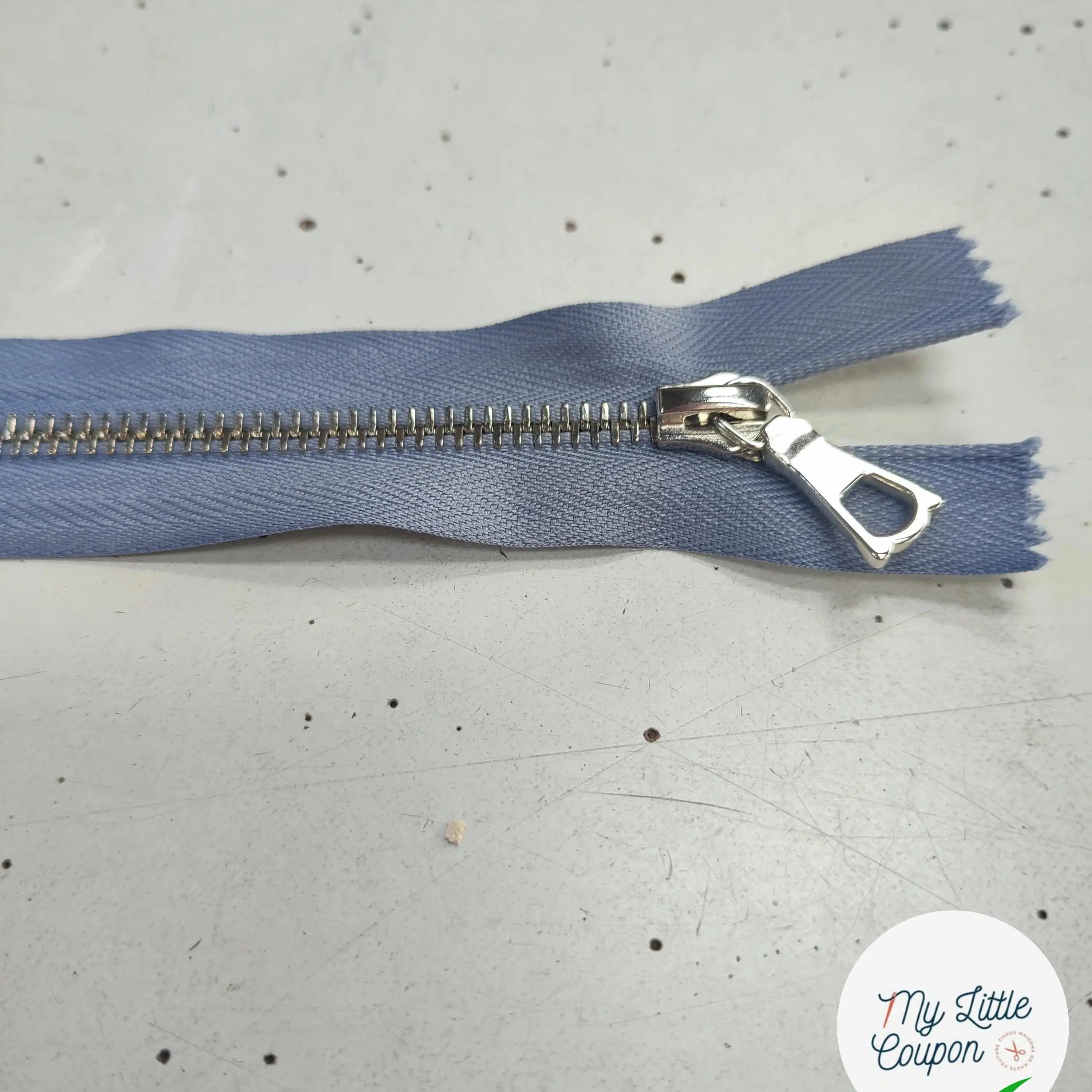 FERMETURE RIRI METAL SÉPARABLE 50CM LAVANDE M6 - My Little Coupon