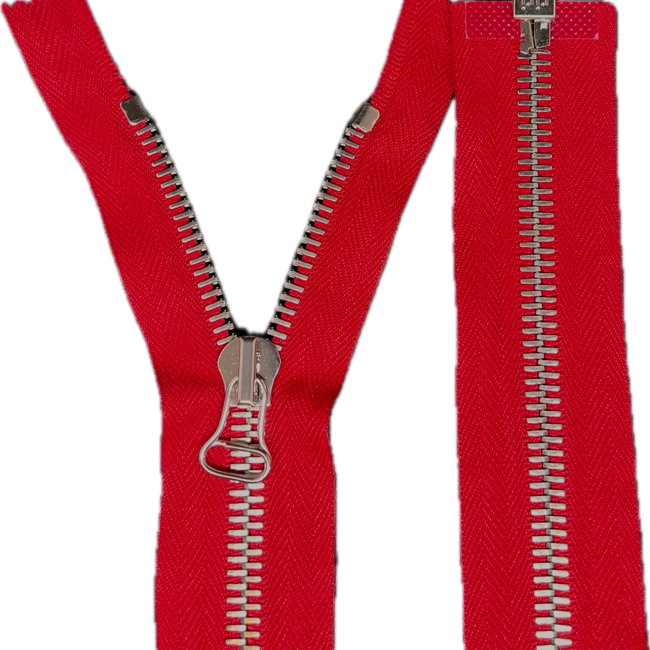 FERMETURE RIRI SÉPARABLE 60CM M8 ROUGE - My Little Coupon