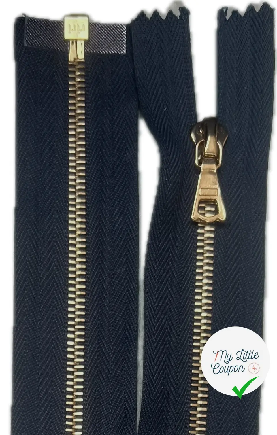 FERMETURE RIRI SÉPARABLE 95CM M4 BLEU MARINE - My Little Coupon