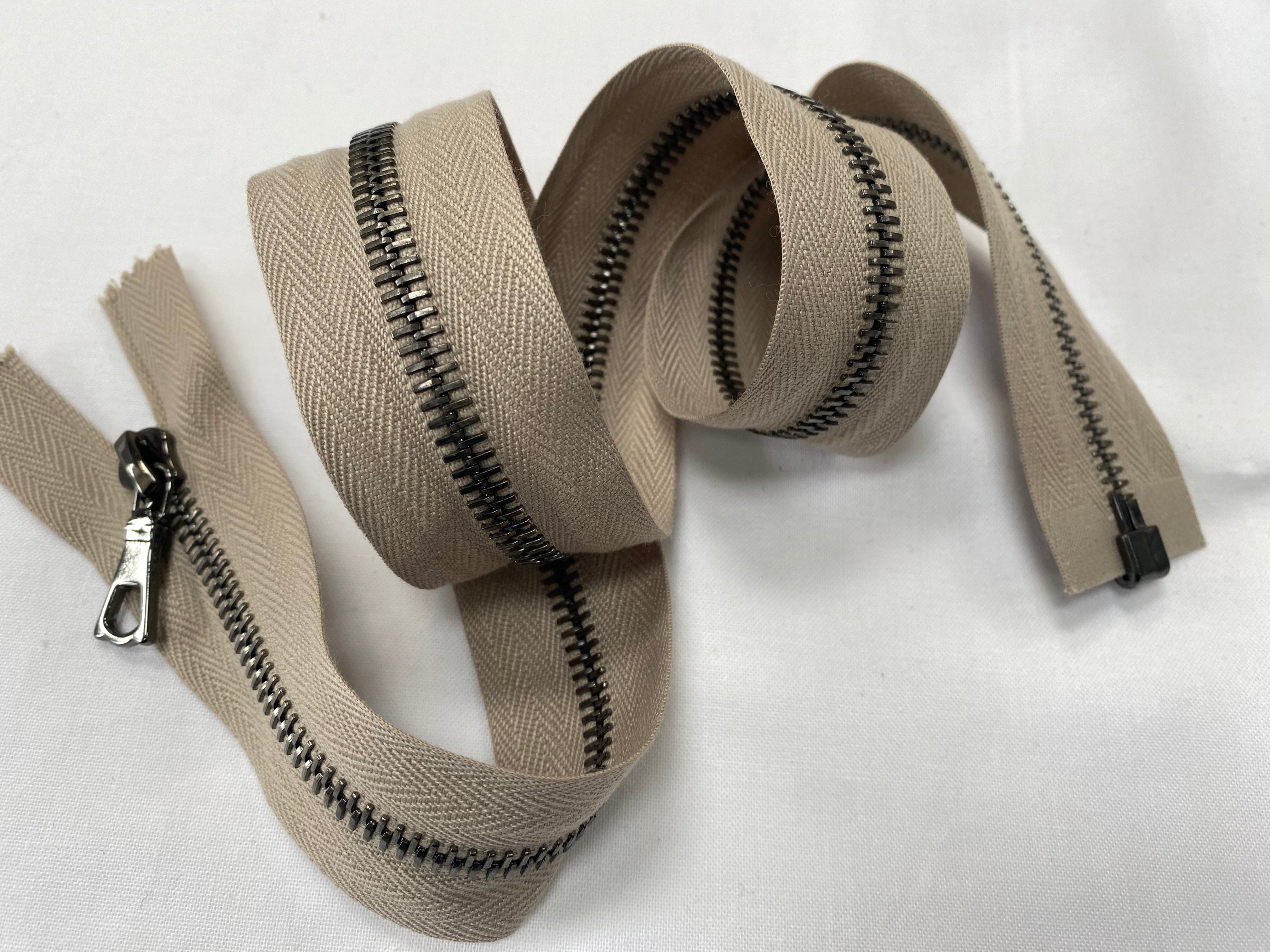 FERMETURE SÉPARABLE 70cm beige - My Little Coupon