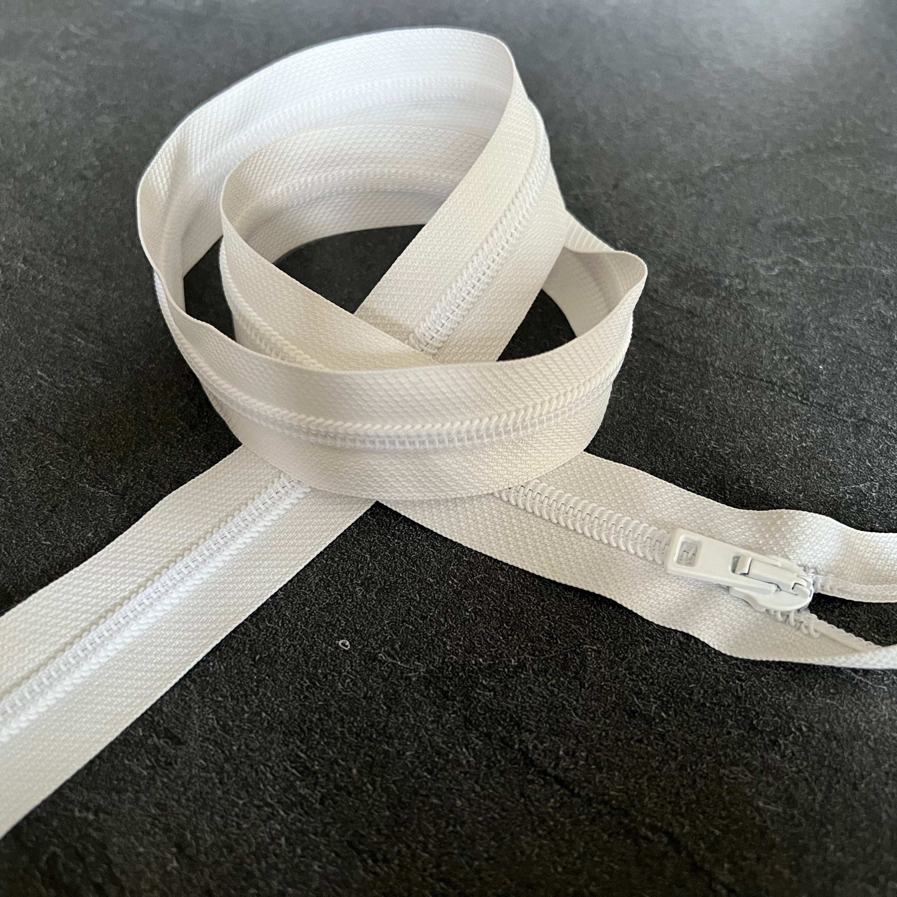 FERMETURE SEPARABLE BLANC OPTIQUE 80 CM - My Little Coupon