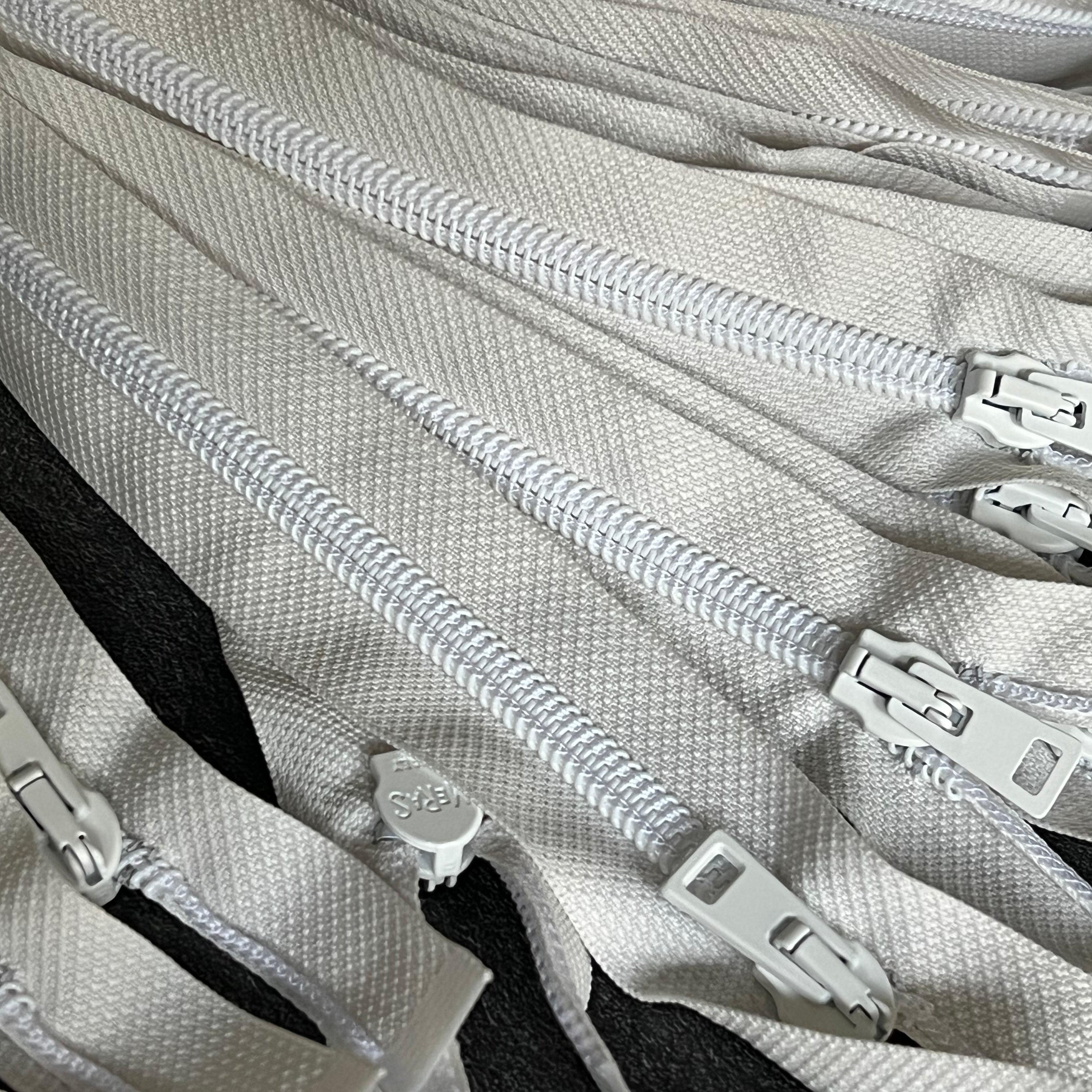 FERMETURE SEPARABLE BLANC OPTIQUE 80 CM - My Little Coupon