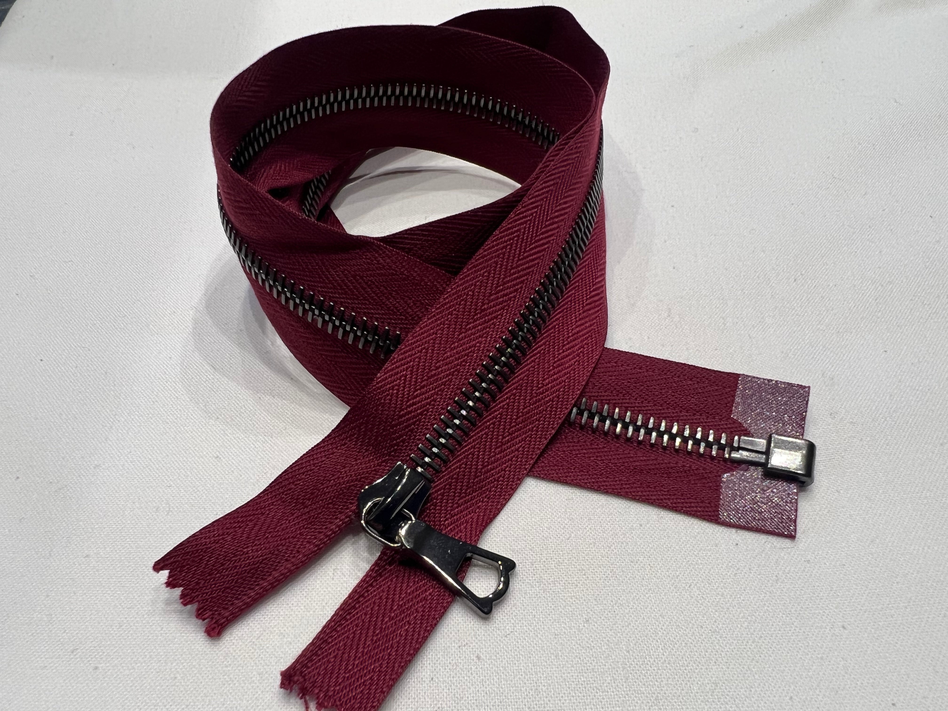 FERMETURE SÉPARABLE BORDEAUX 65cm - My Little Coupon