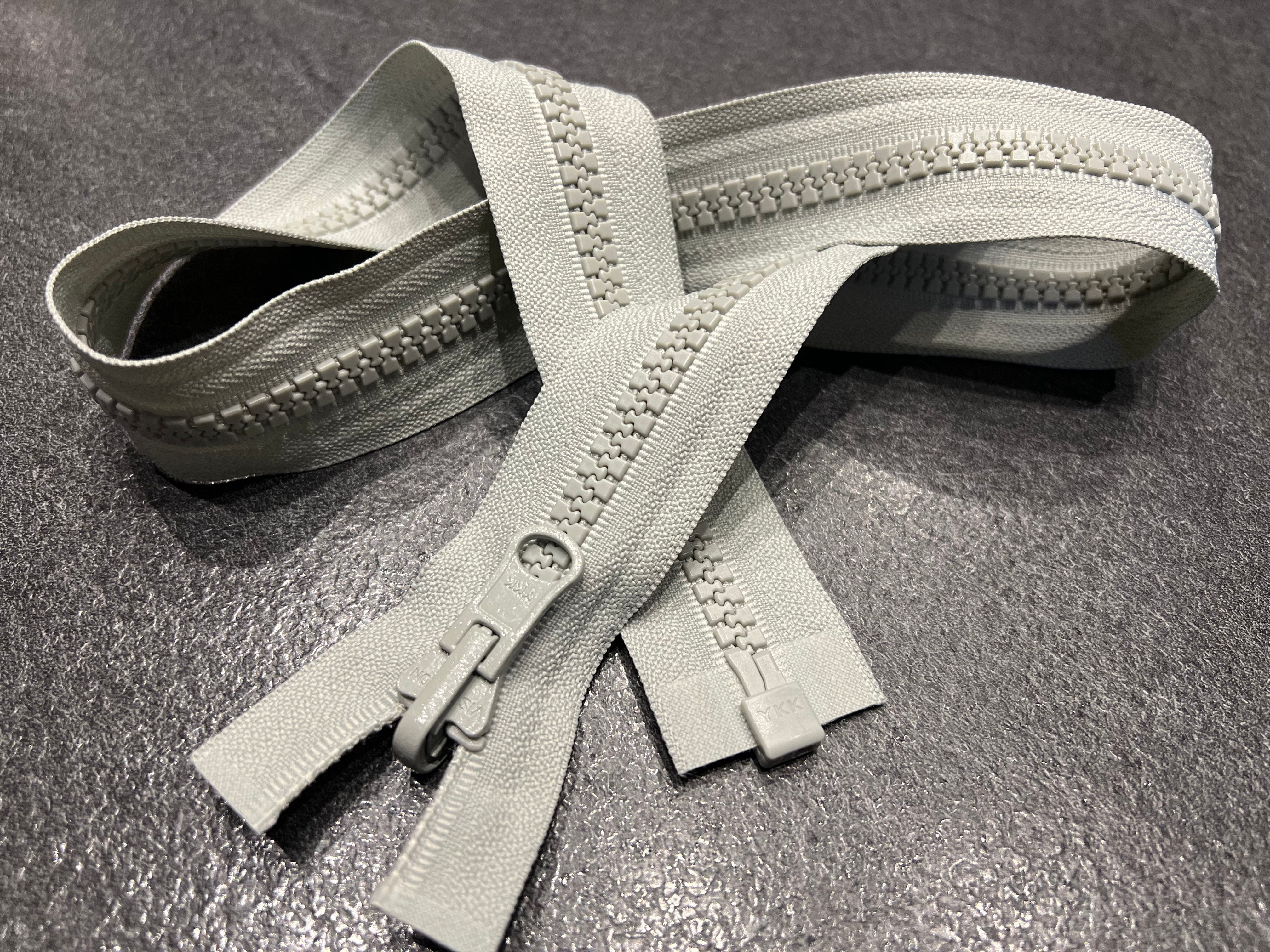 FERMETURE SEPARABLE GRIS CLAIRE 70 CM - My Little Coupon