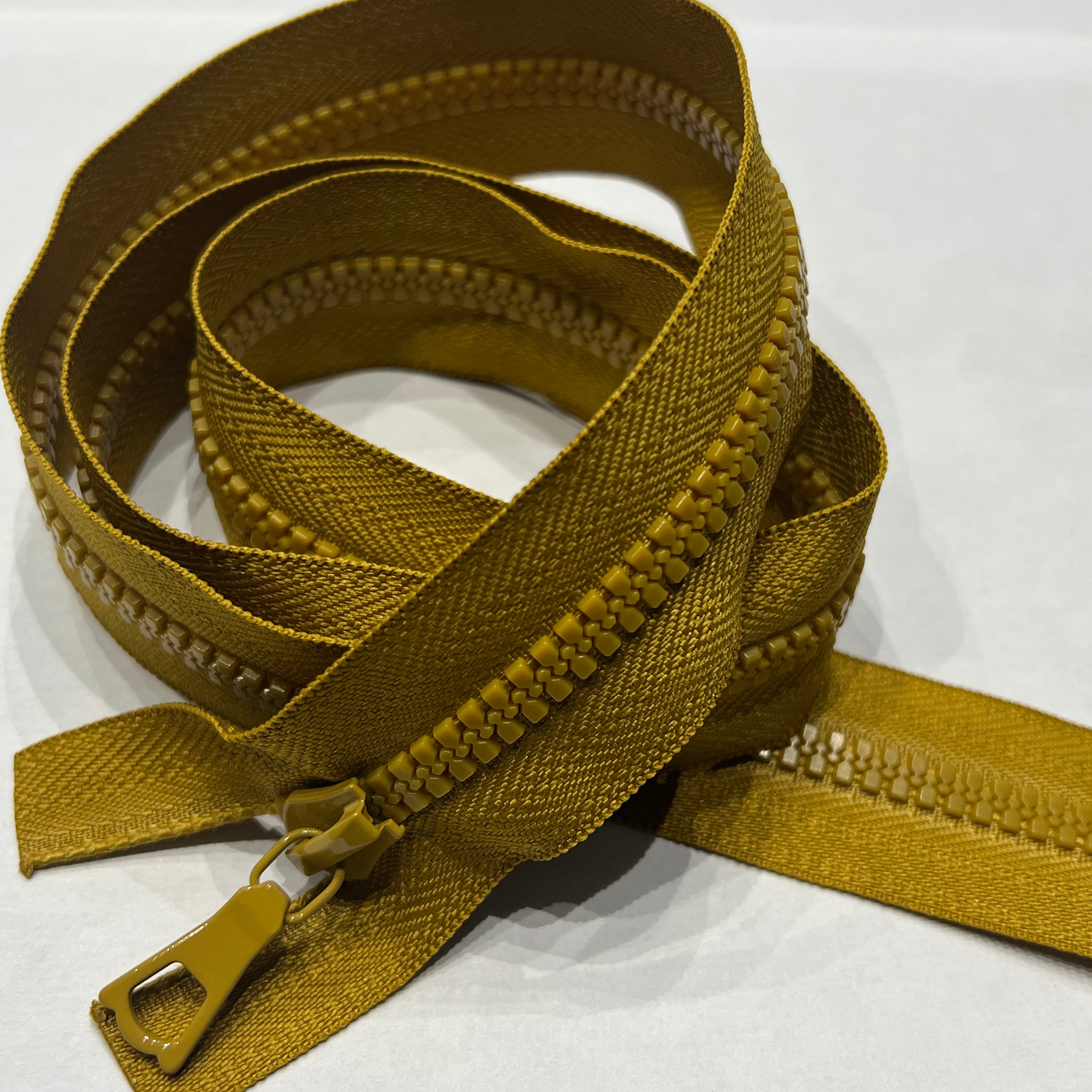 FERMETURE SÉPARABLE JAUNE OCRE 85 CM - My Little Coupon