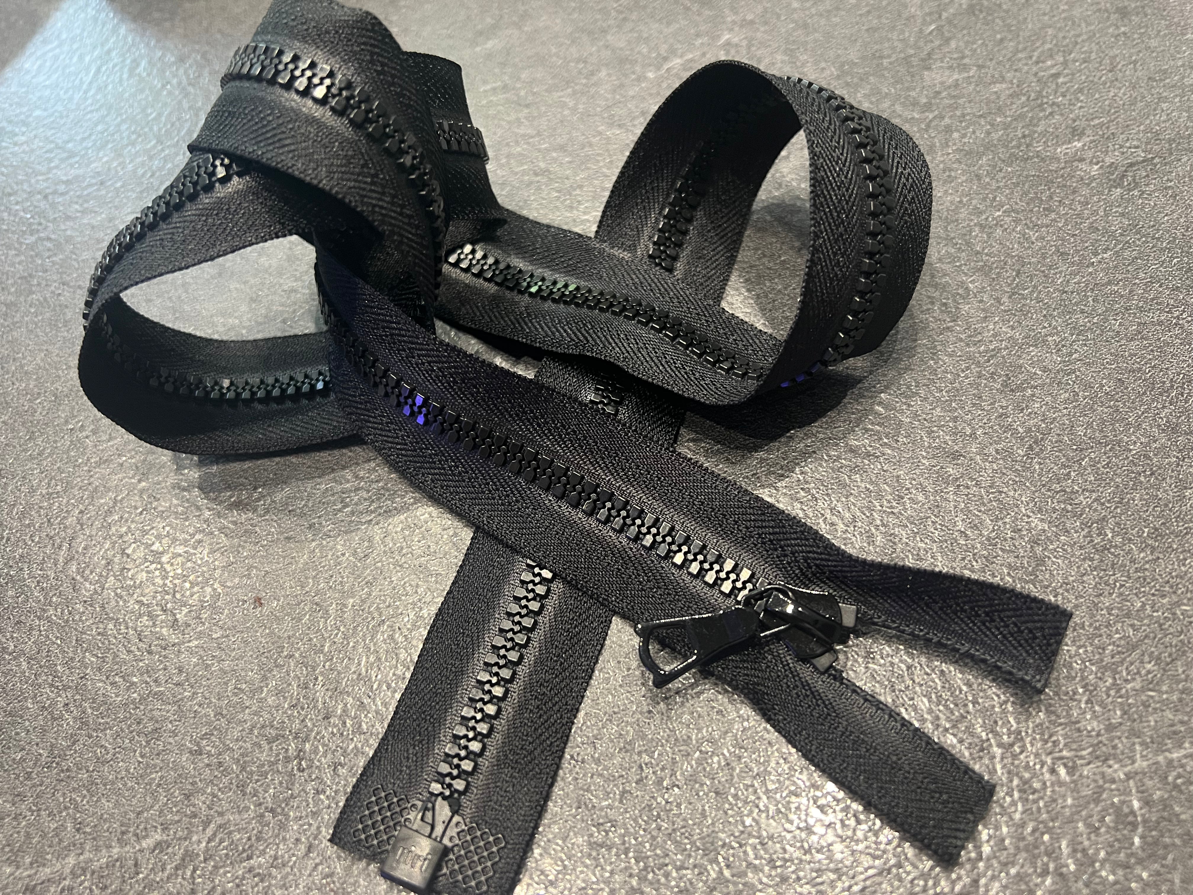 FERMETURE SÉPARABLE NOIR 90cm - My Little Coupon