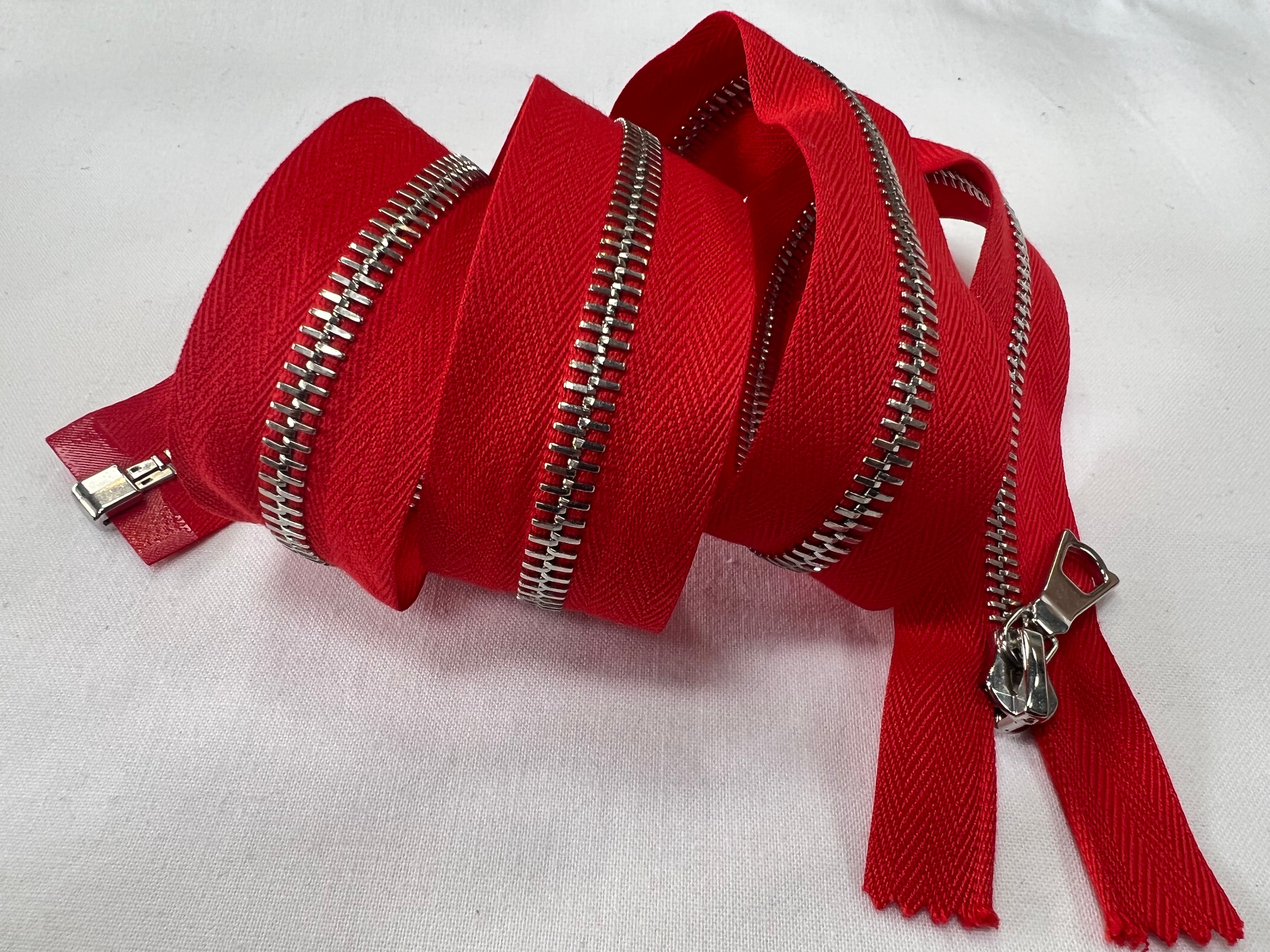 FERMETURE SÉPARABLE ROUGE 90 CM - My Little Coupon