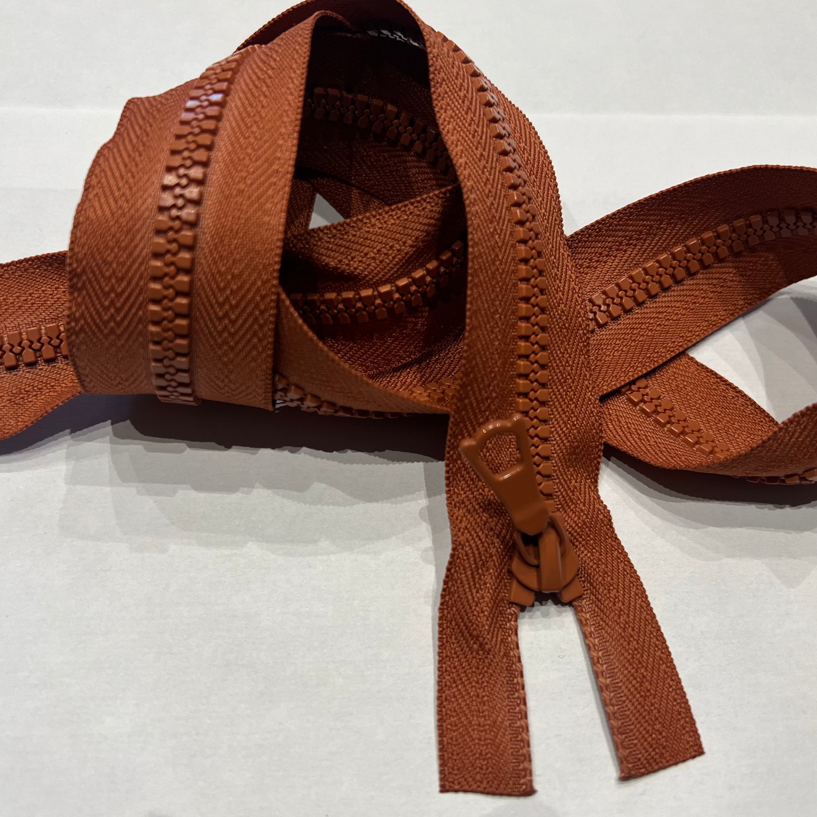 FERMETURE SÉPARABLE TERRE DE SIENNE 90 CM - My Little Coupon