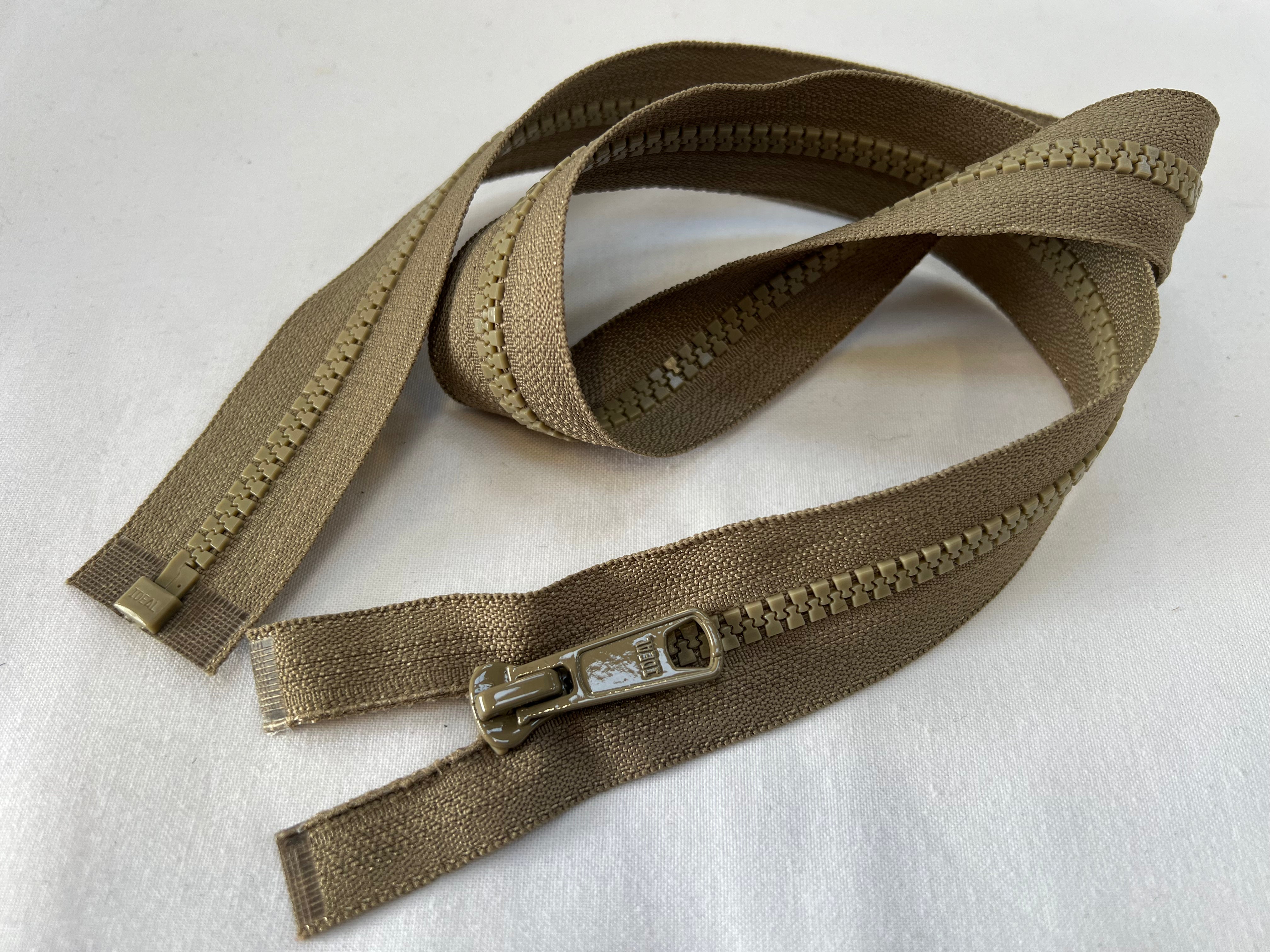 FERMETURE SÉPARABLE beige foncé 70 CM - My Little Coupon