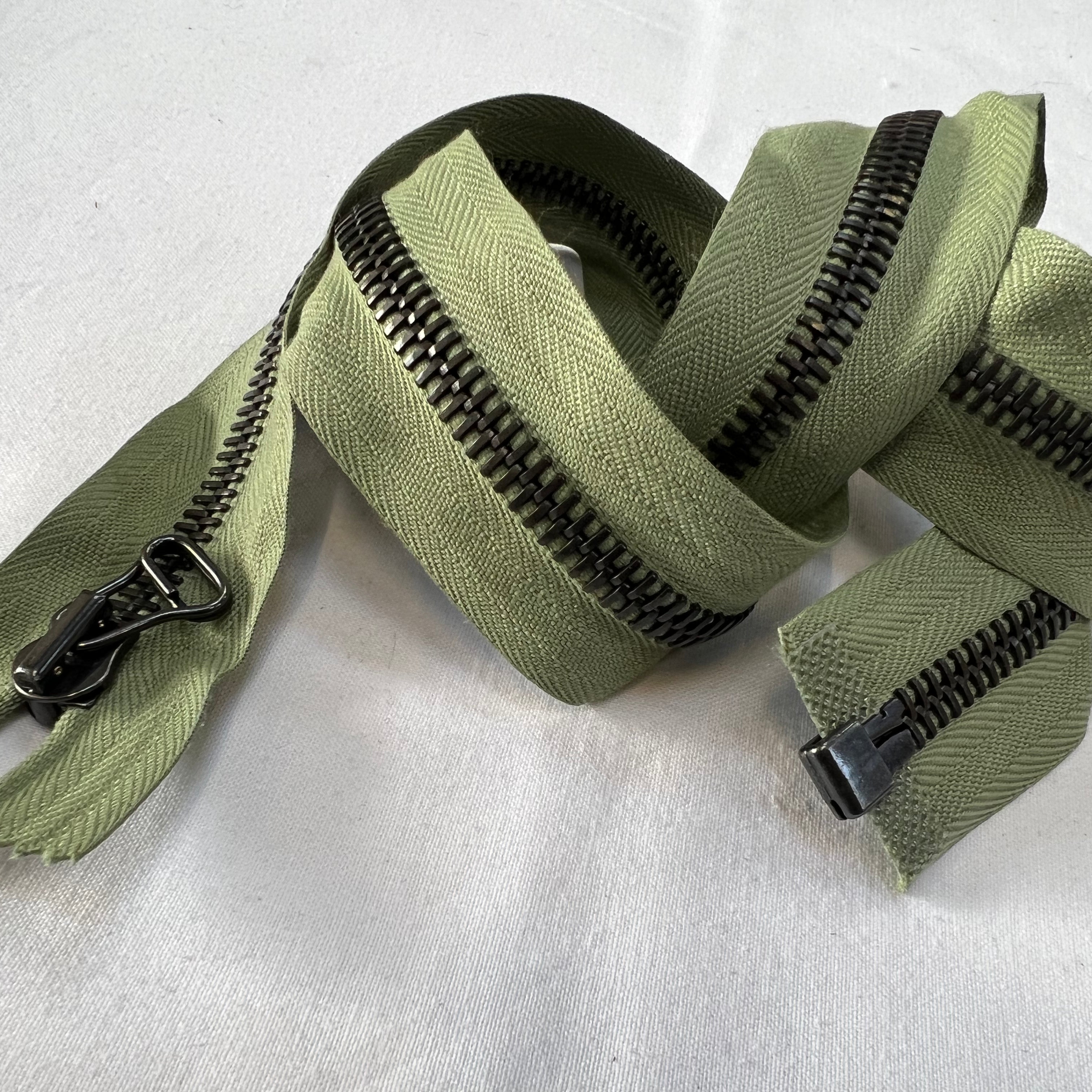 FERMETURE SÉPARABLE vert 90cm - My Little Coupon