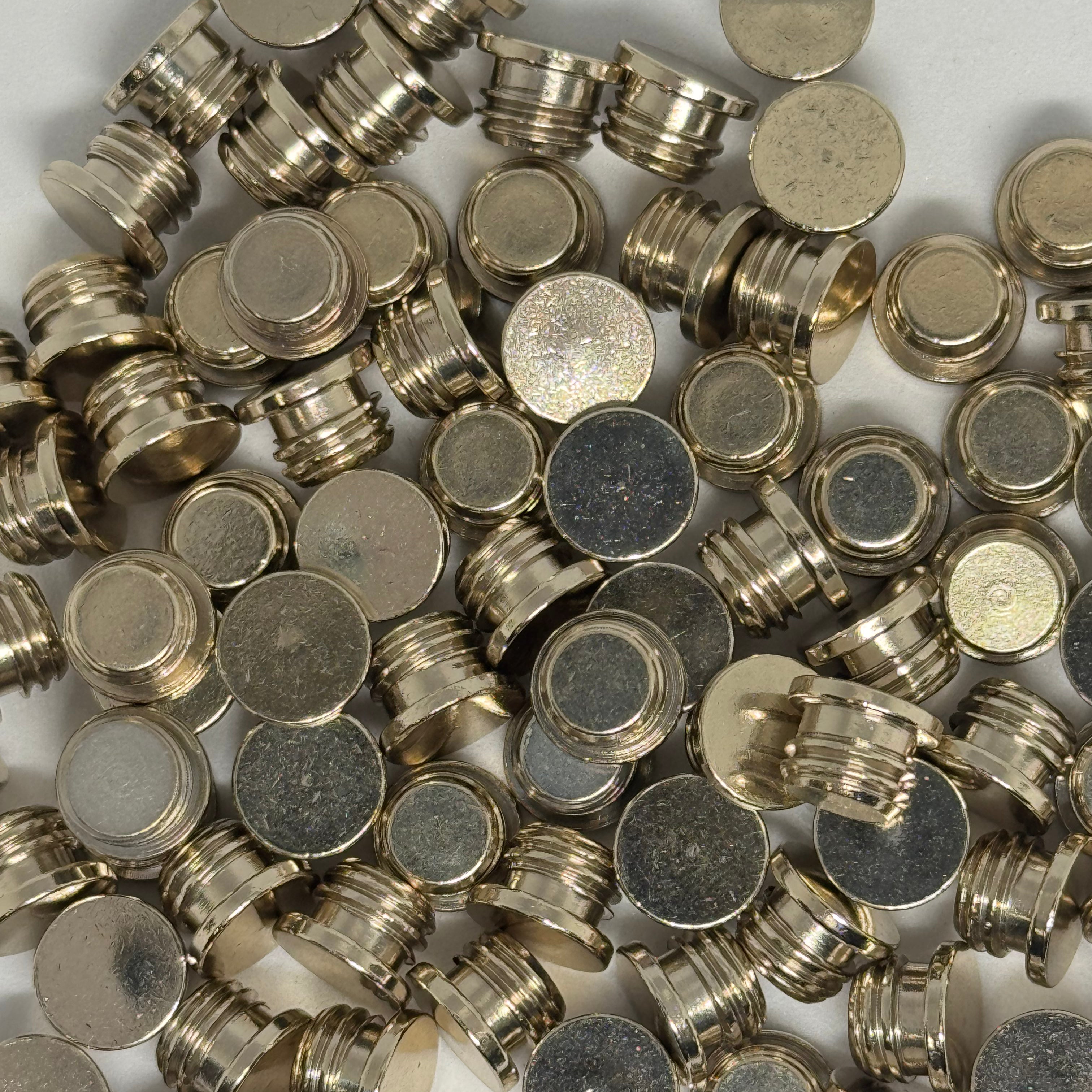 FERMOIR EMBOUT CORDON MÉTAL ARGENTÉ - My Little Coupon