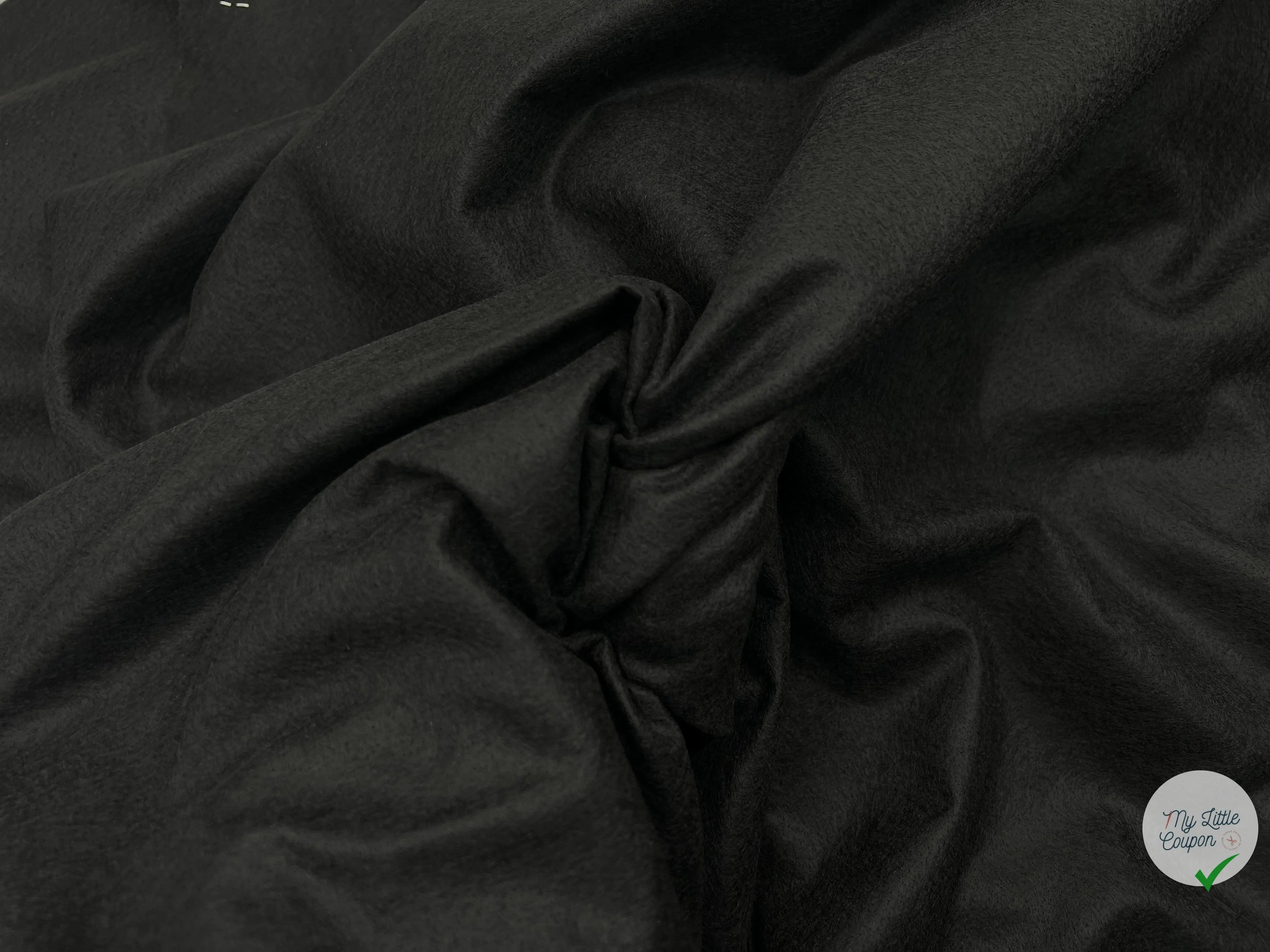 FEUTRINE NOIRE - coupon de tissu de 3 mètres - My Little Coupon - tissu - coudre