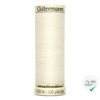 FIL À COUDRE 100 M GÜTERMANN 001 - My Little Coupon