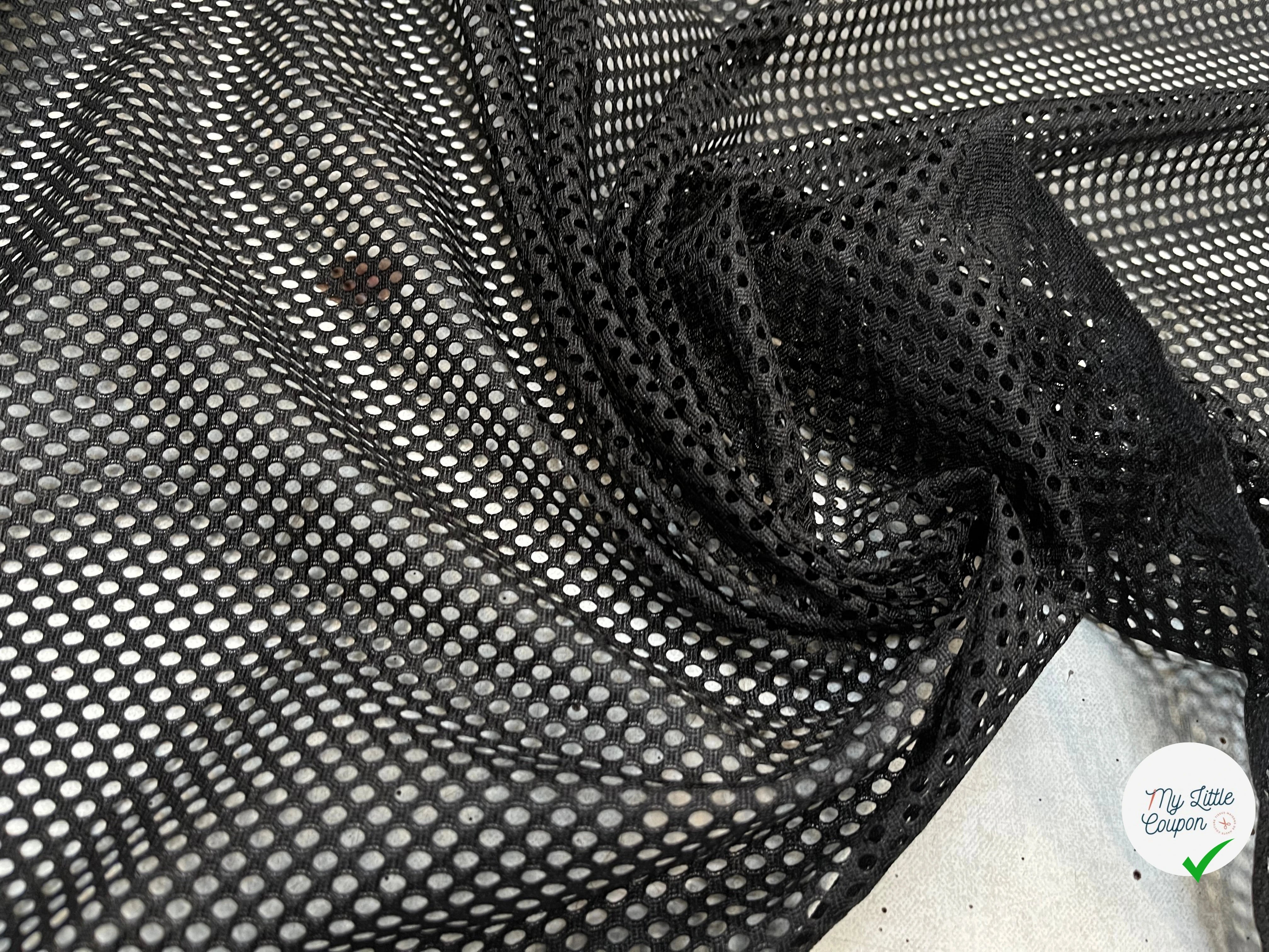 FILLET MESH UNI NOIR 150CM - My Little Coupon