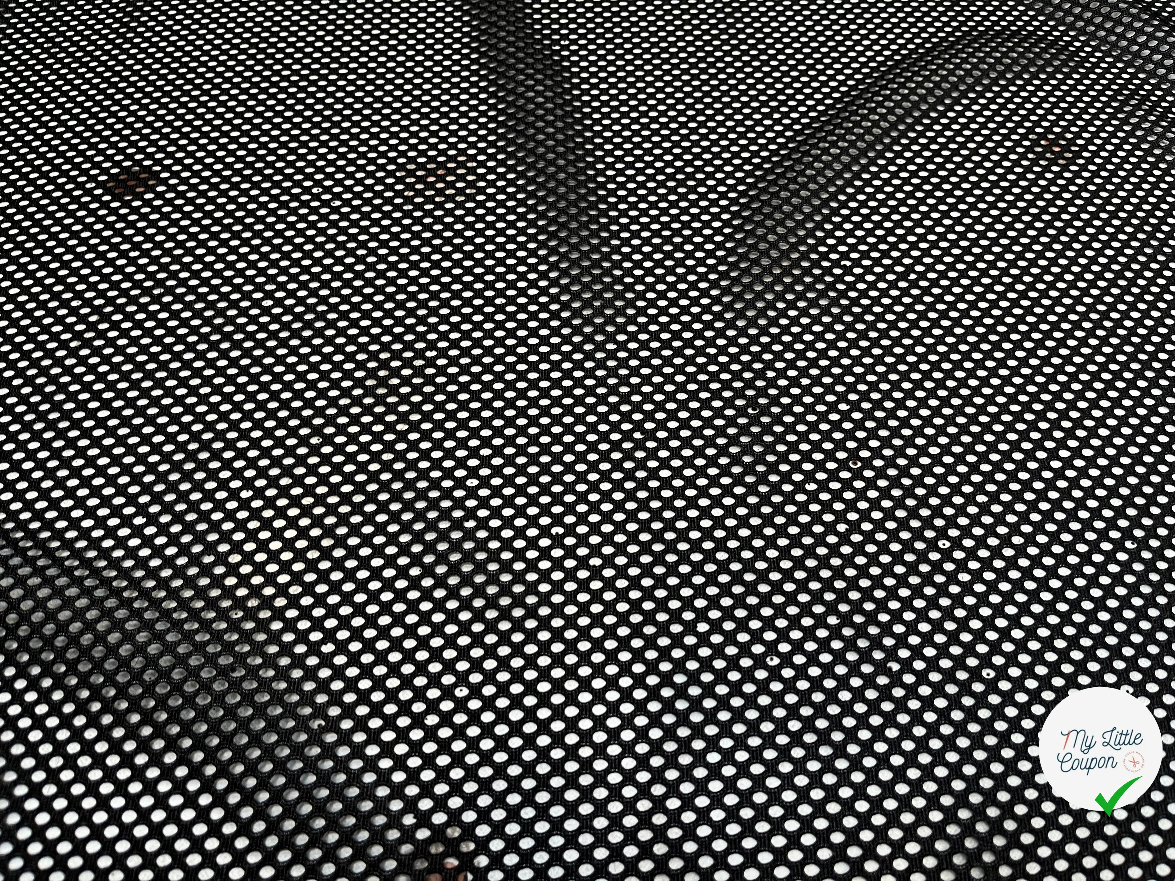 FILLET MESH UNI NOIR 150CM - My Little Coupon
