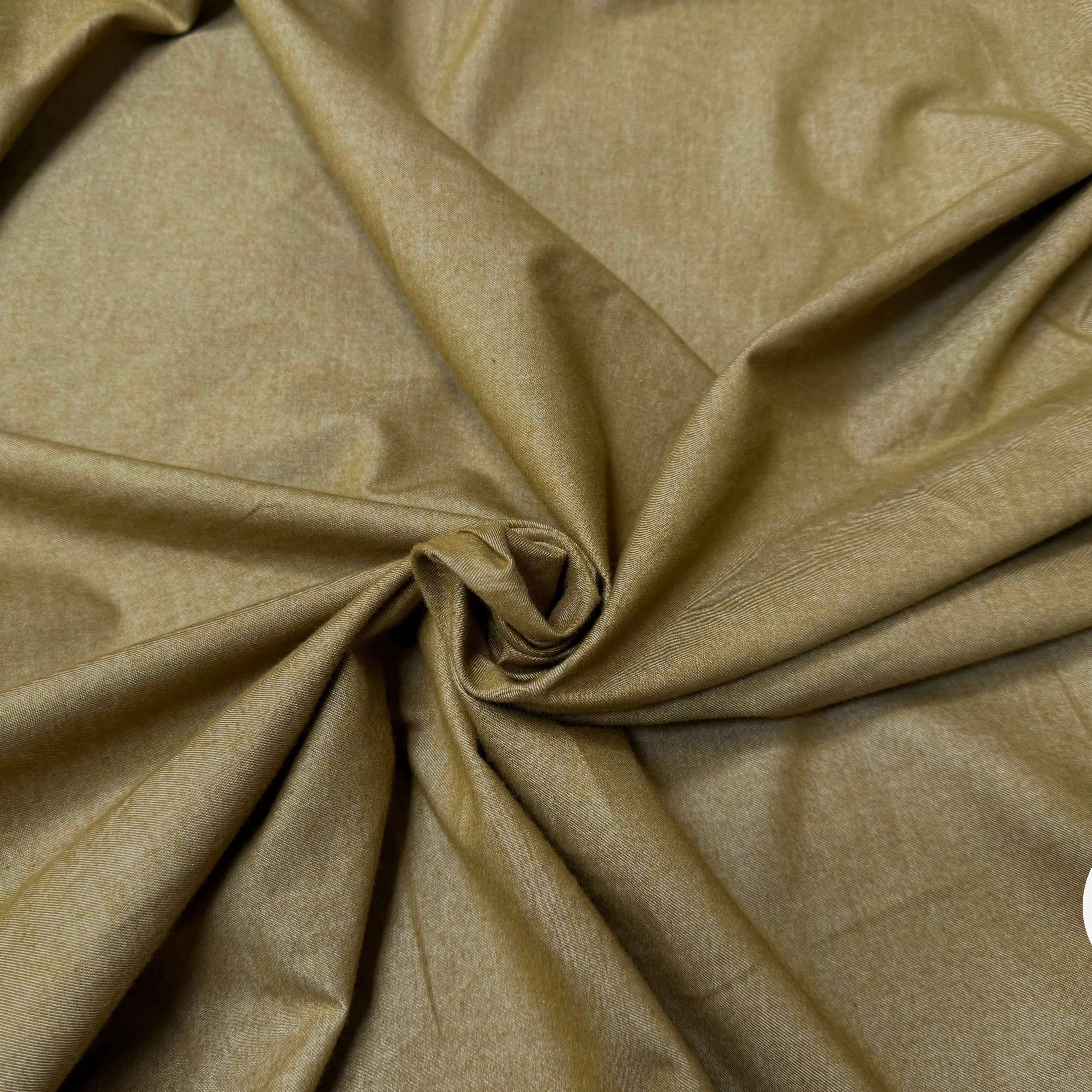 FLANELETTE COTON MUSTARD - My Little Coupon