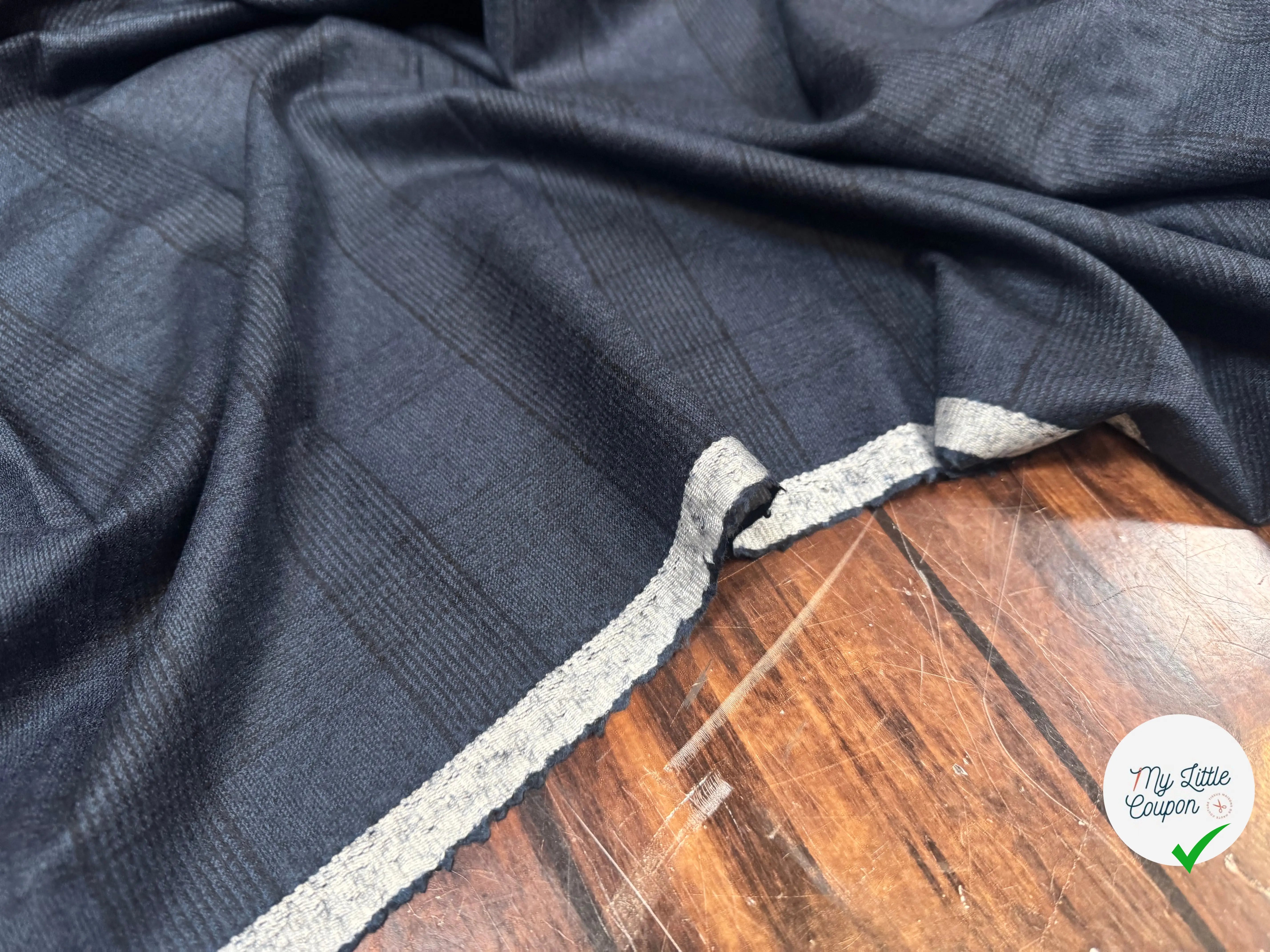 FLANELLE DE LAINE VITALE BARBERIS CANONICO PRINCE DE GALLE - My Little Coupon