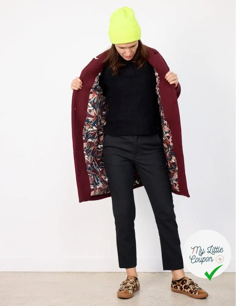 FLOW MANTEAU OU VEST ATELIER SCÄMMIT - My Little Coupon - tissu - coudre