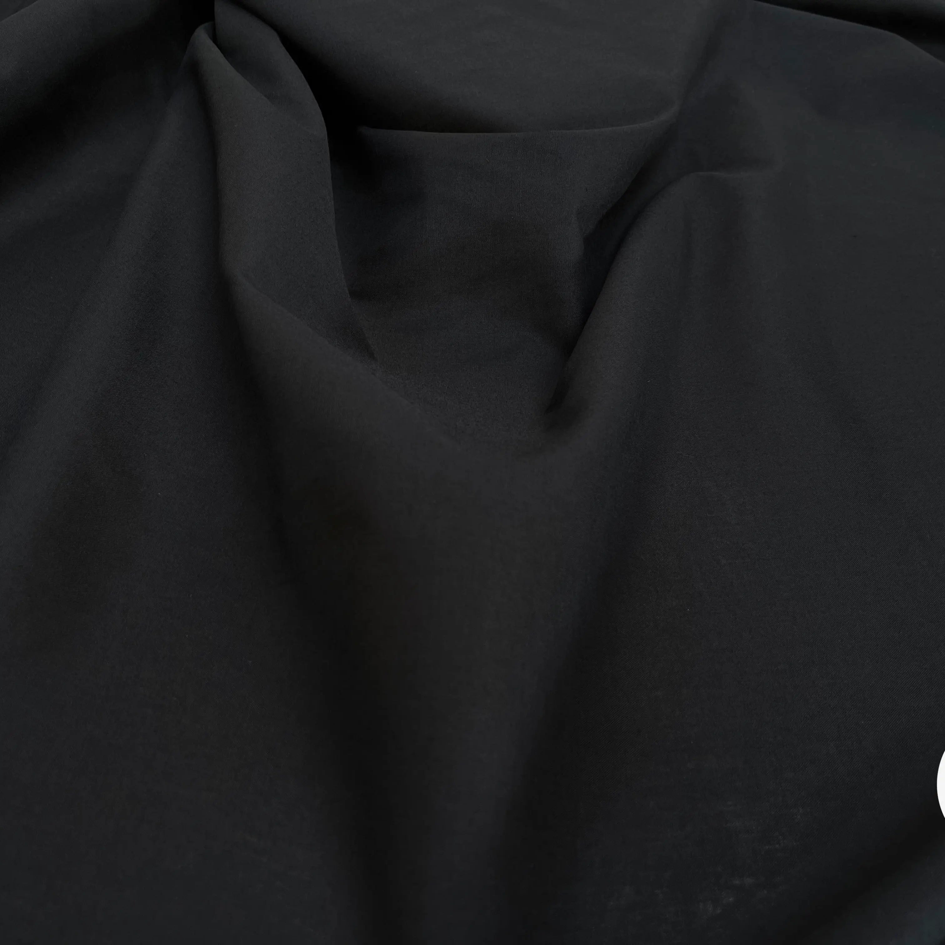 FOND DE POCHE COTON UNI NOIR - My Little Coupon