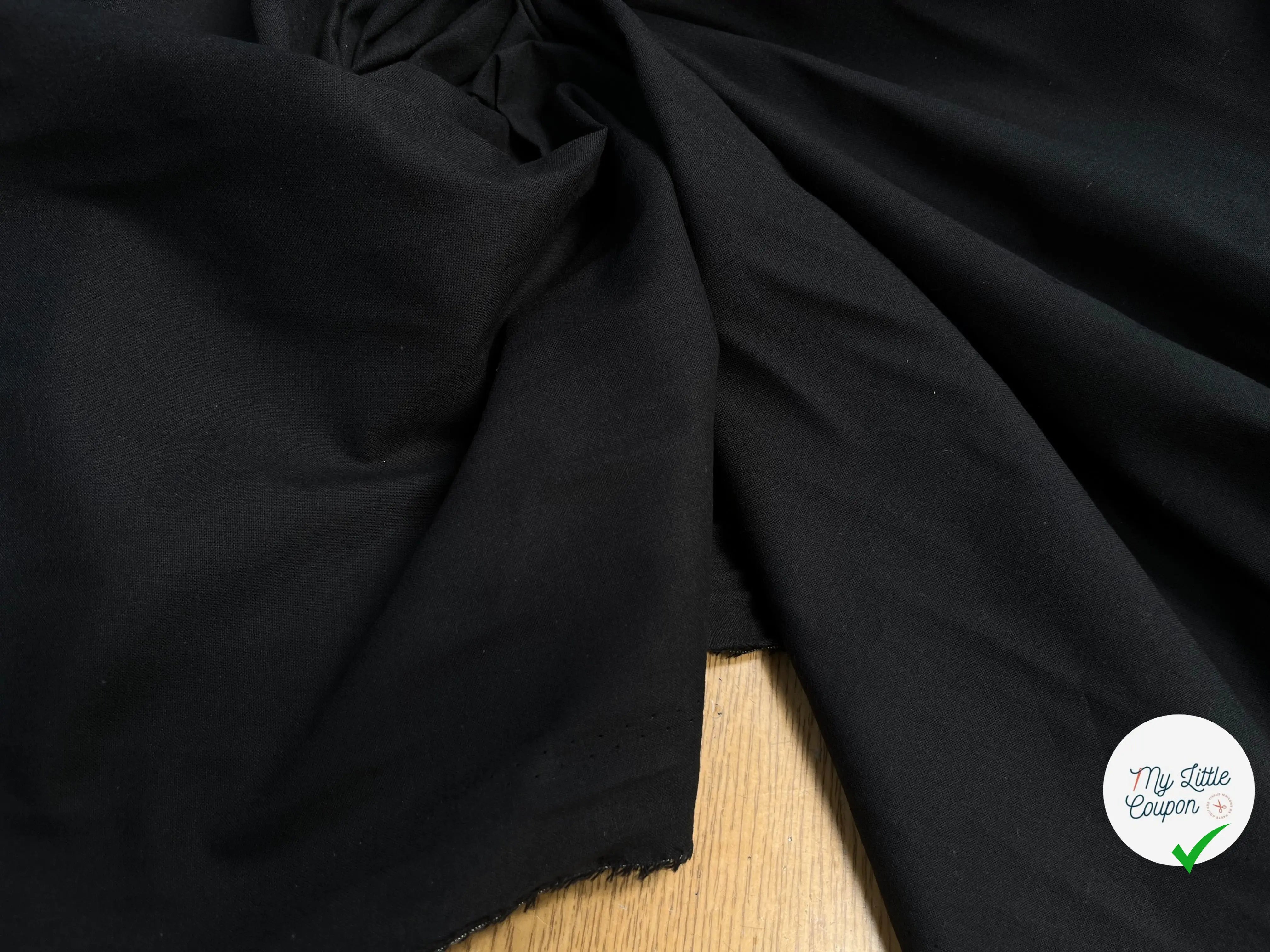 FOND DE POCHE EFFET DUFTEUX NOIR - My Little Coupon