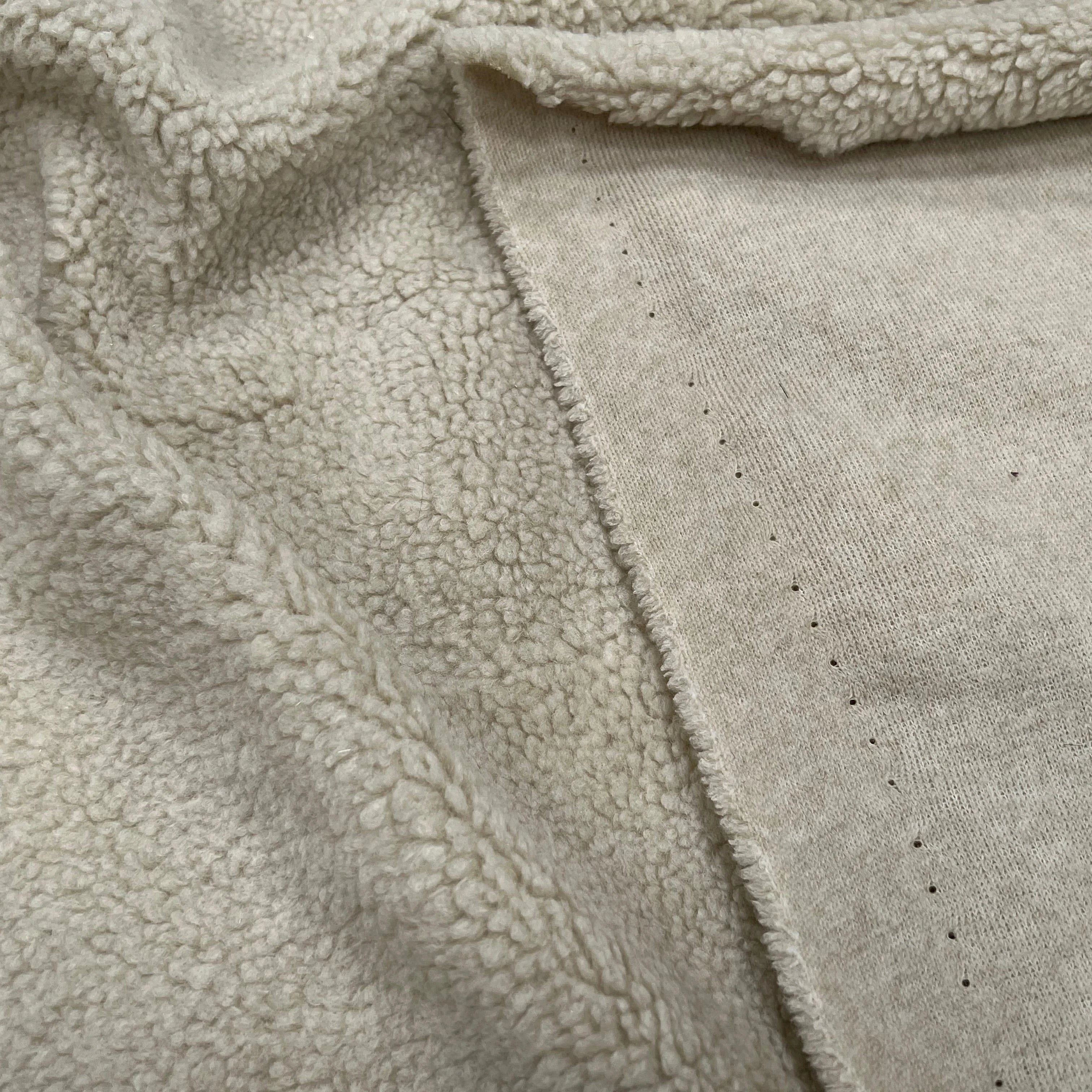 FOURRURE MOUTON ÉCRU ULTRA STRETCH - My Little Coupon