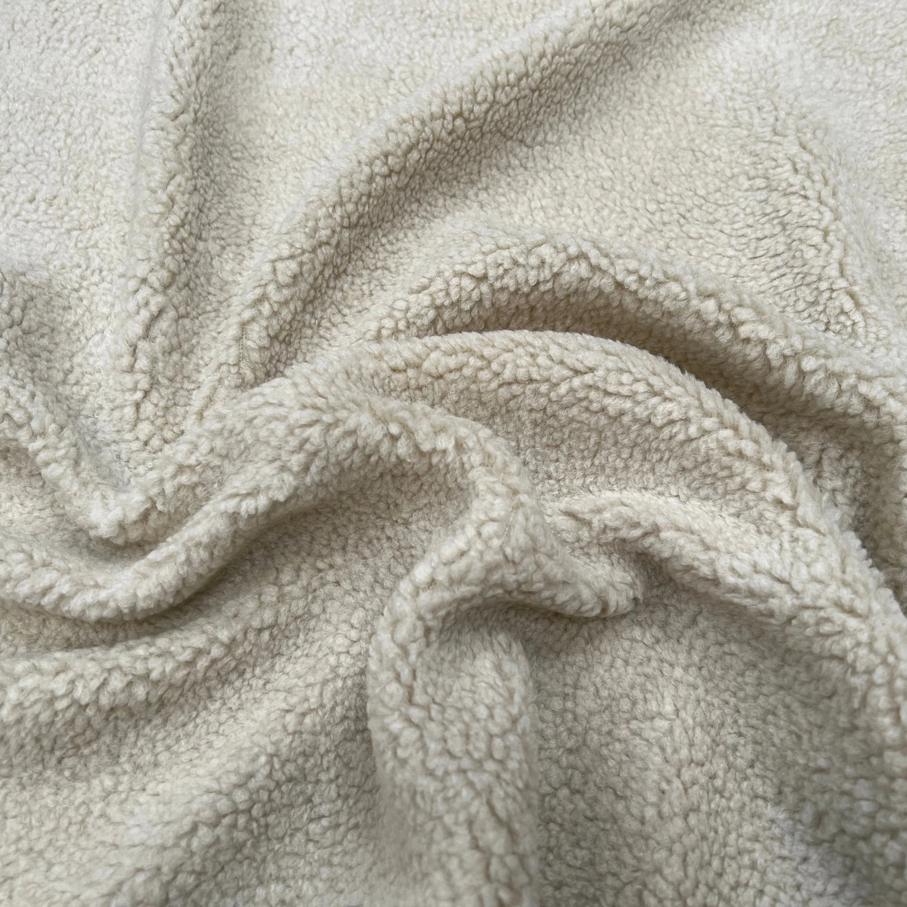 FOURRURE MOUTON ÉCRU ULTRA STRETCH - My Little Coupon