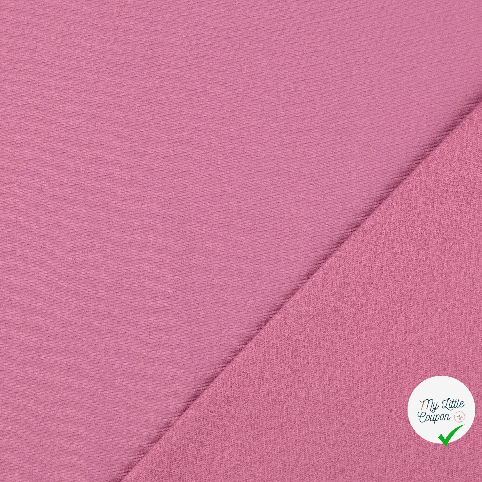 FRENCH TERRY COTON UNI BORDEAUX - My Little Coupon