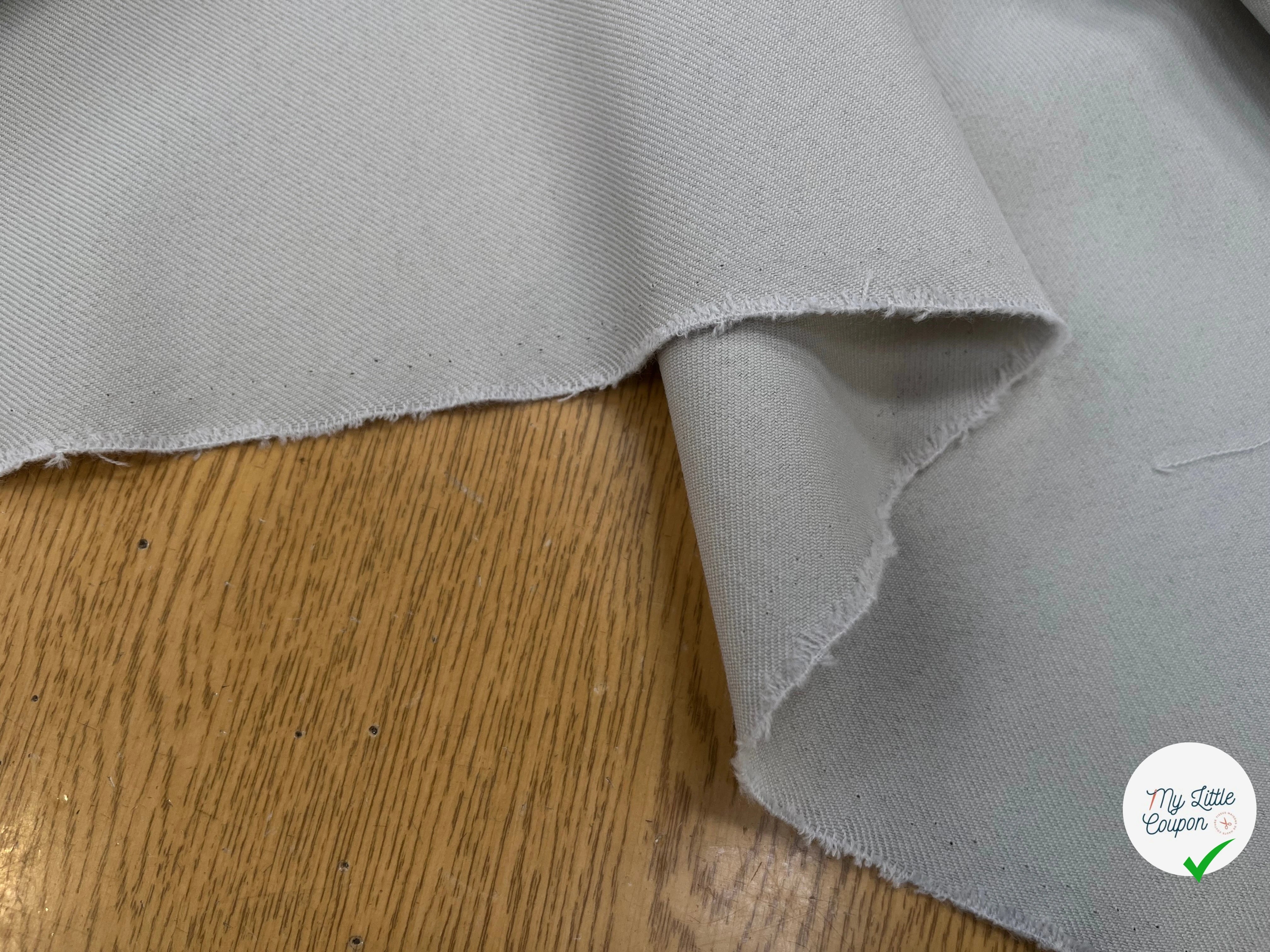 GABARDINE 41% LAINE VERGE SMOKE 150CM - My Little Coupon
