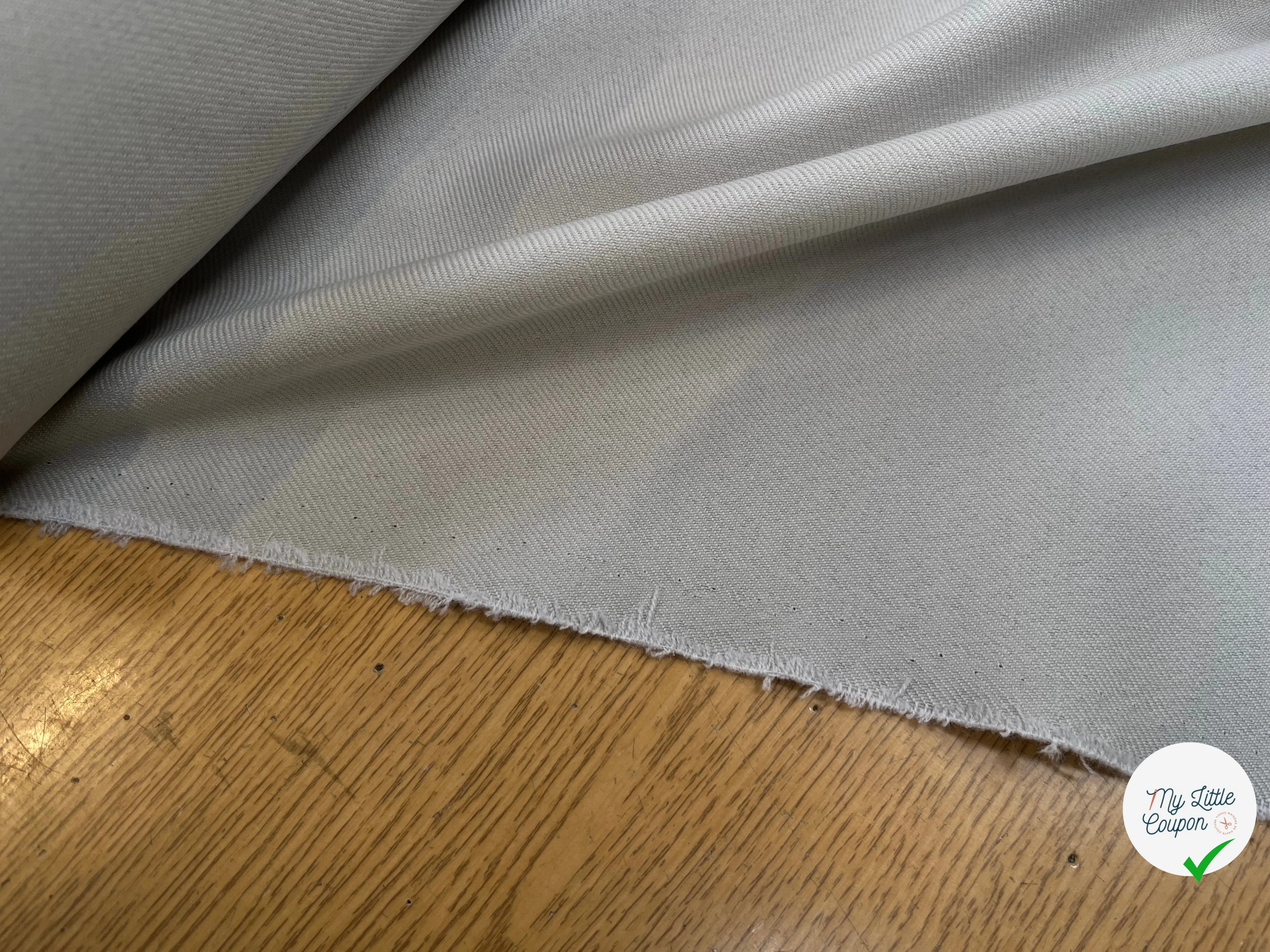 GABARDINE 41% LAINE VERGE SMOKE 150CM - My Little Coupon