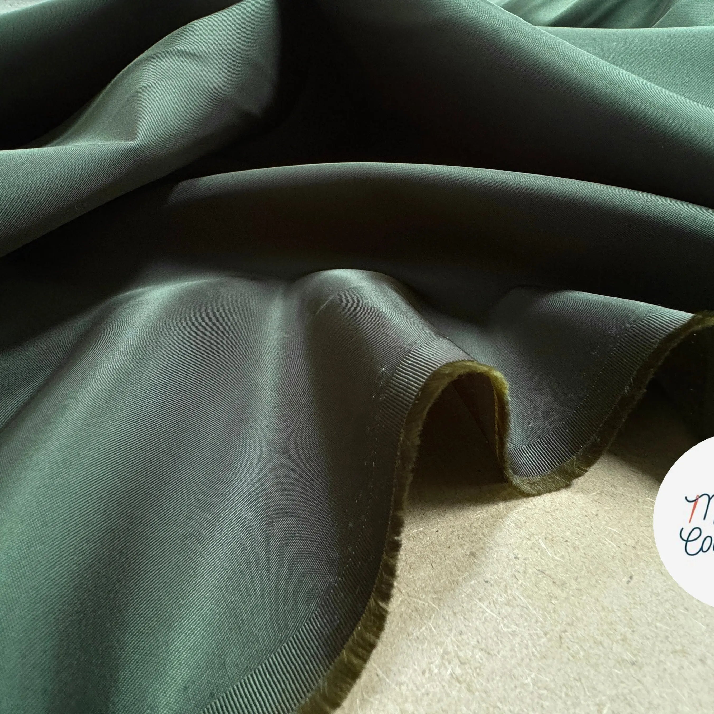 GABARDINE AVIATEUR VERT OLIVE TOP QUALITY - My Little Coupon